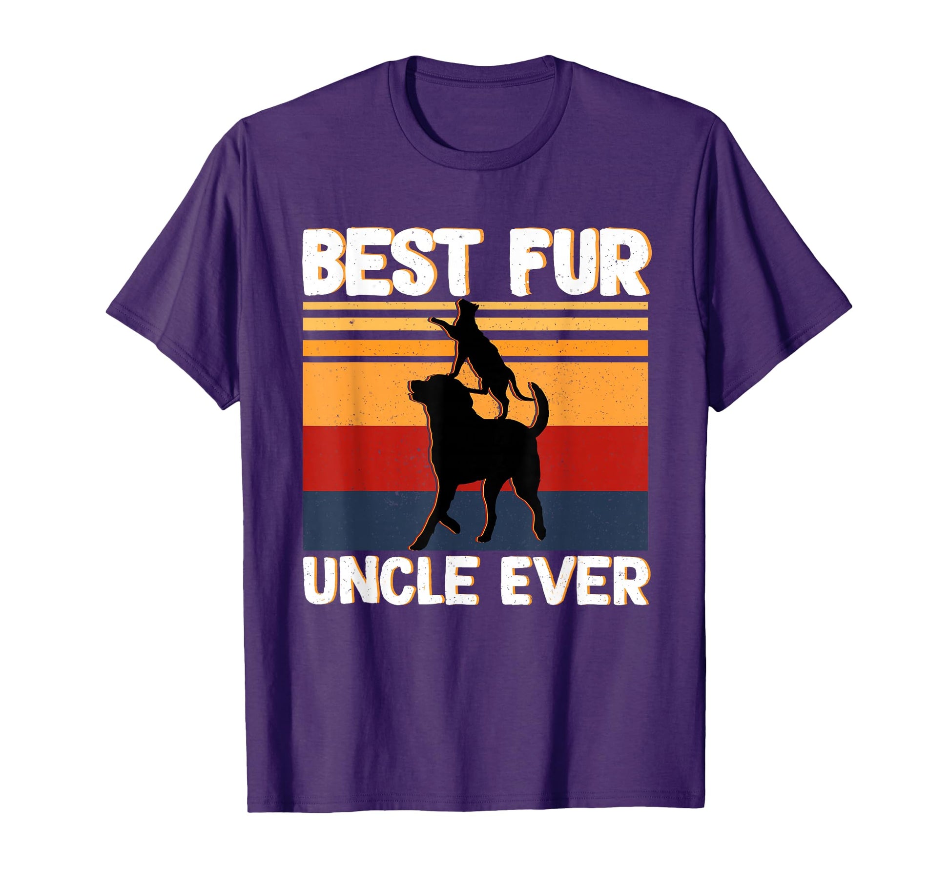 Best Fur Uncle Ever Funny Dog And Cat T-Shirt - Graphic Print for Adults - T-Shirt, Sweatshirt, Hoodie