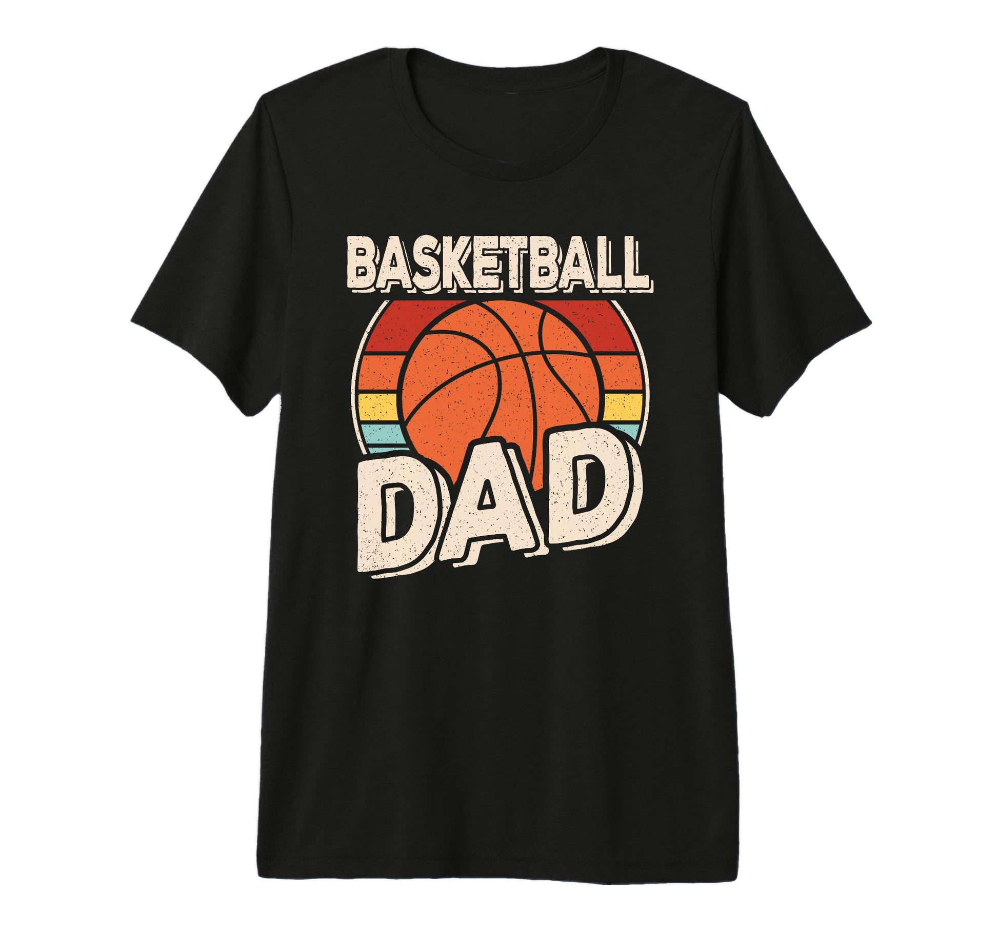 Mens Basketball Dad Basketball Tri T-Shirt - Aesthetic Graphic Men Women - T-Shirt, Sweatshirt, Hoodie