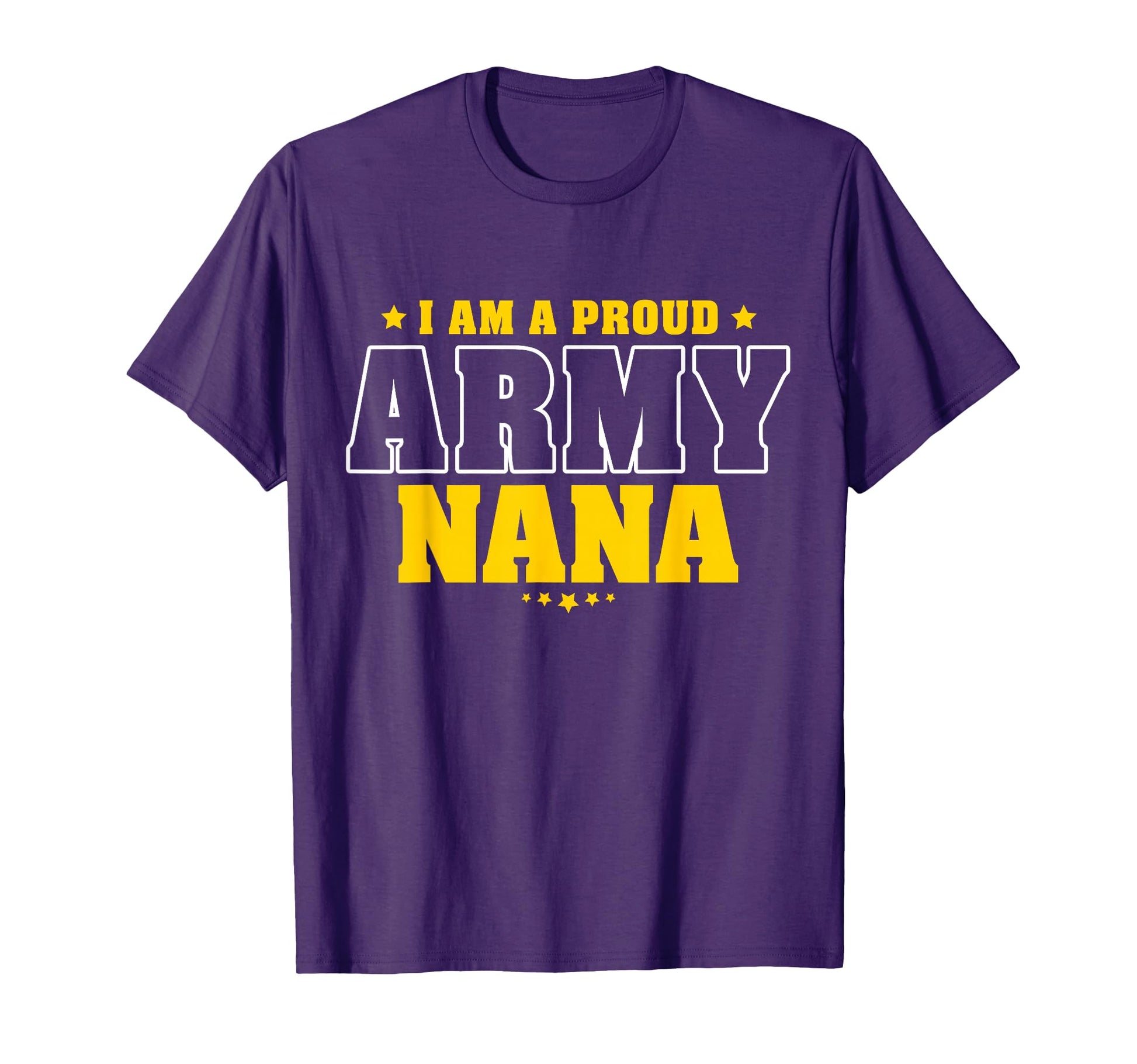 I Am Proud Army Nana Patriotic Pride T-Shirt - Graphic Print for Adults - T-Shirt, Sweatshirt, Hoodie