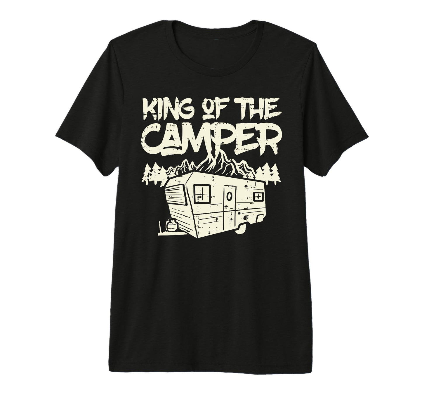 King Camper Camping Family Matching T-Shirt - Casual Everyday Wear Unisex - T-Shirt, Sweatshirt, Hoodie