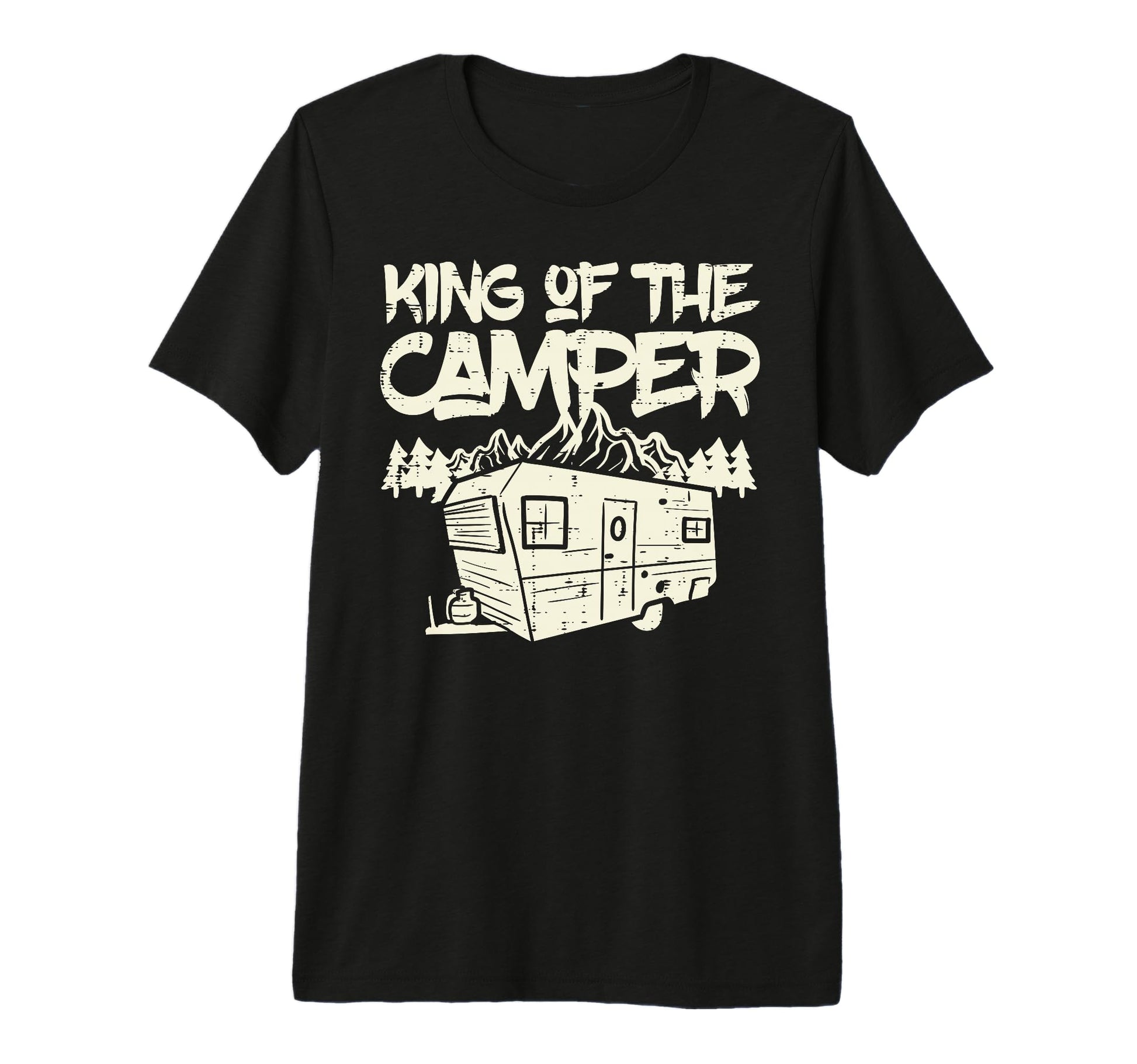 King Camper Camping Family Matching T-Shirt - Casual Everyday Wear Unisex - T-Shirt, Sweatshirt, Hoodie