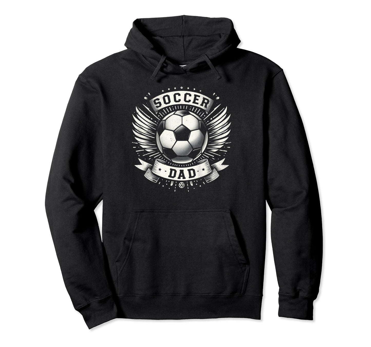 Soccer Dad Family Matching Dad Fathers Hoodie - Trendy Graphic Men Women - T-Shirt, Sweatshirt, Hoodie