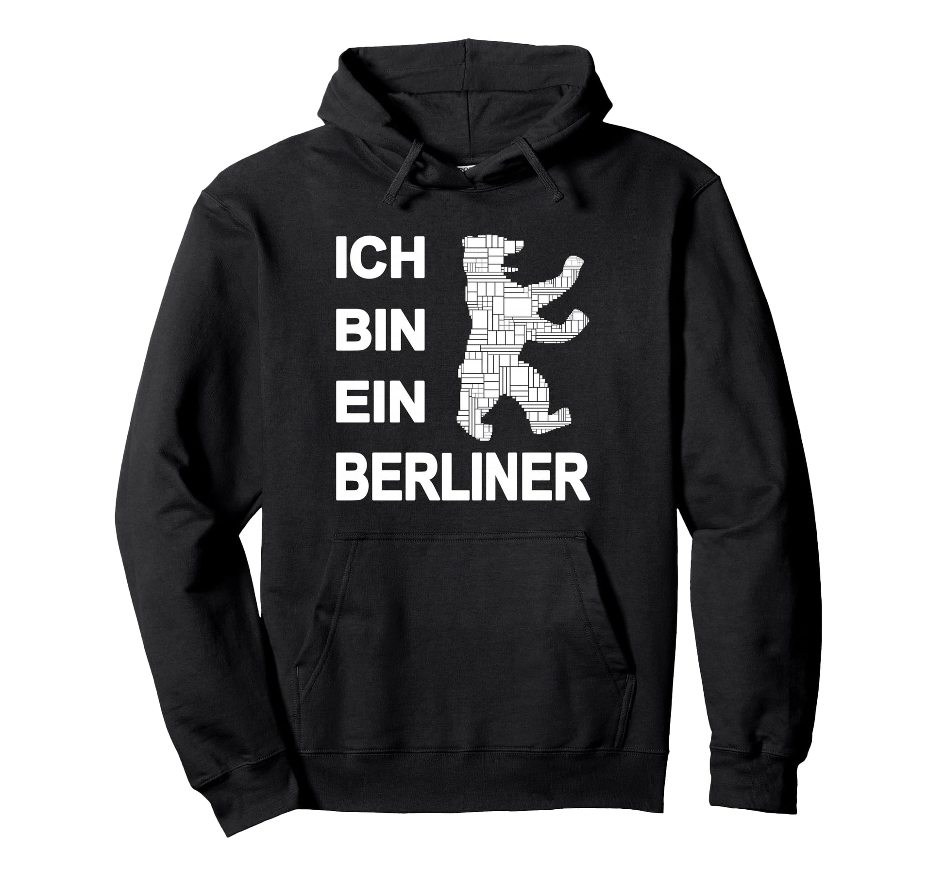 Berlin Berlin Bear I Love Berlin Hoodie - Aesthetic Graphic for Adults - T-Shirt, Sweatshirt, Hoodie
