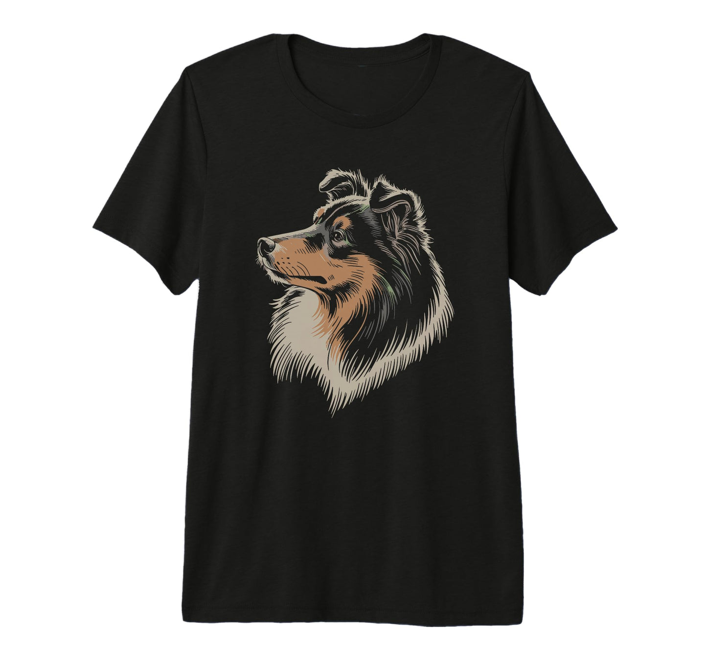 Mom Dad Shetland Sheepdog Dog Owner T-Shirt - Unique Graphic Men Women - T-Shirt, Sweatshirt, Hoodie