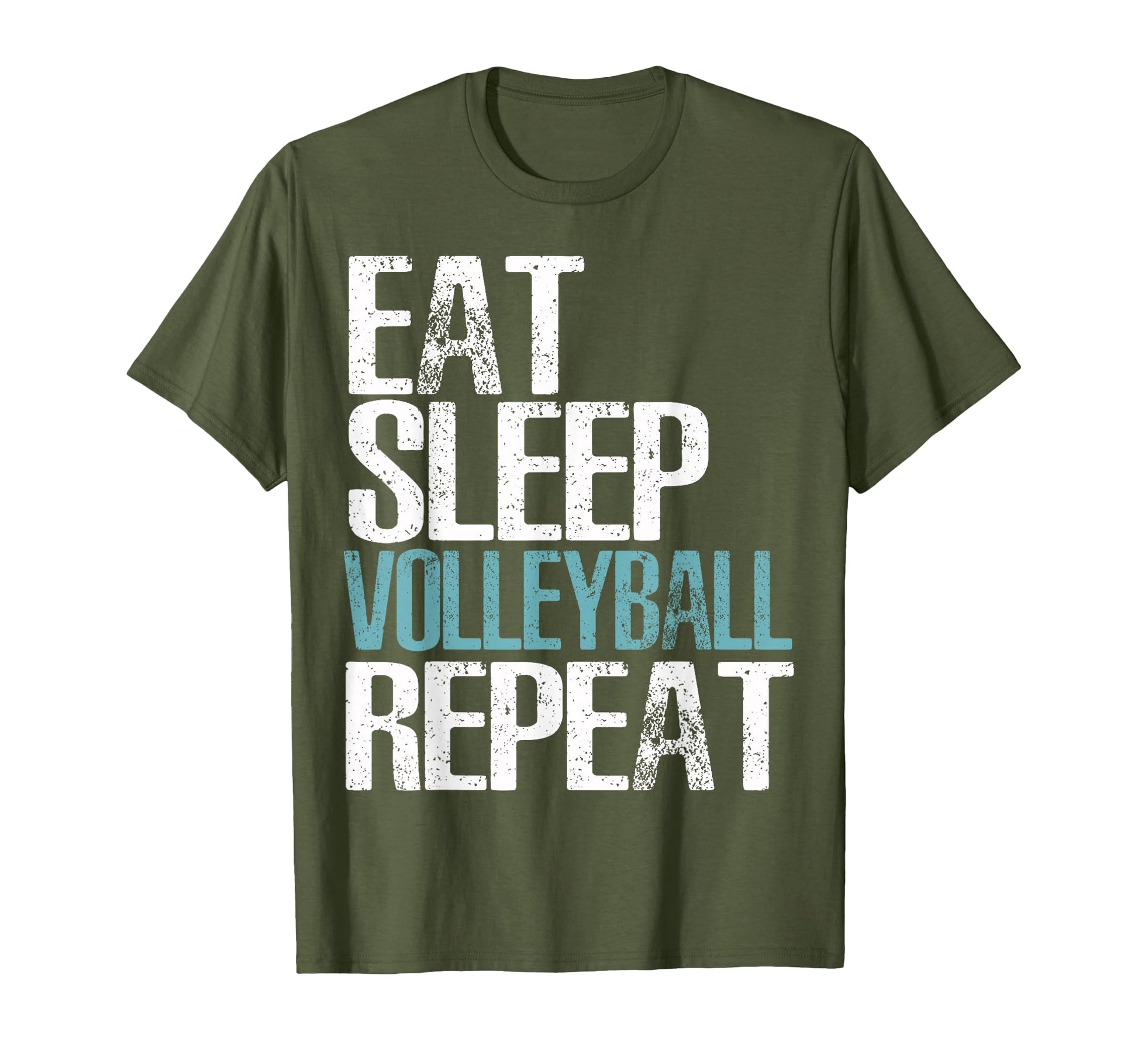 Eat Sleep Volleyball Repeat Great Sport T-Shirt - Minimalist Print Unisex - T-Shirt, Sweatshirt, Hoodie