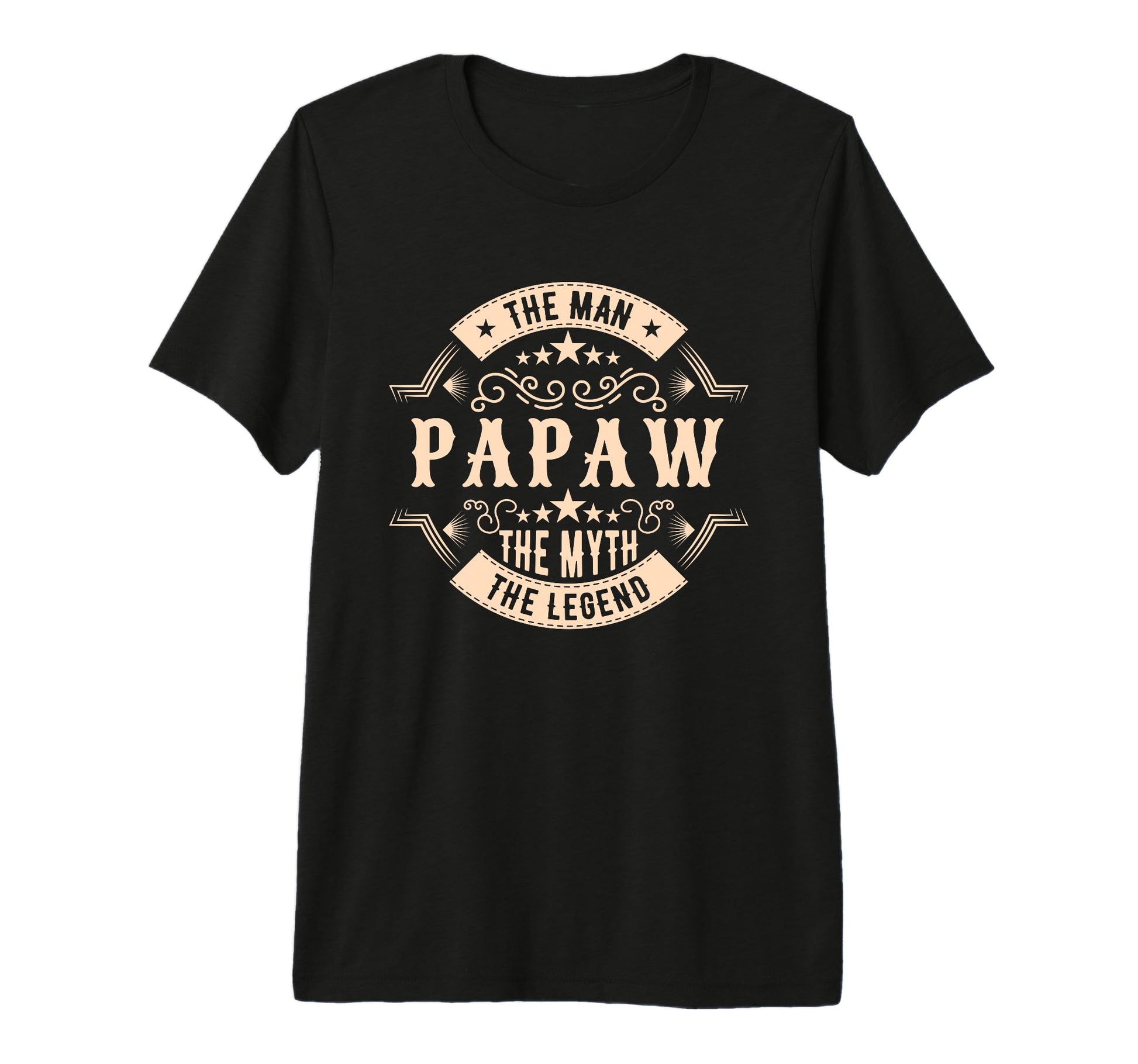 Mens Papaw Myth Legend Dad Grandpa T-Shirt - Streetwear Style Men Women - T-Shirt, Sweatshirt, Hoodie