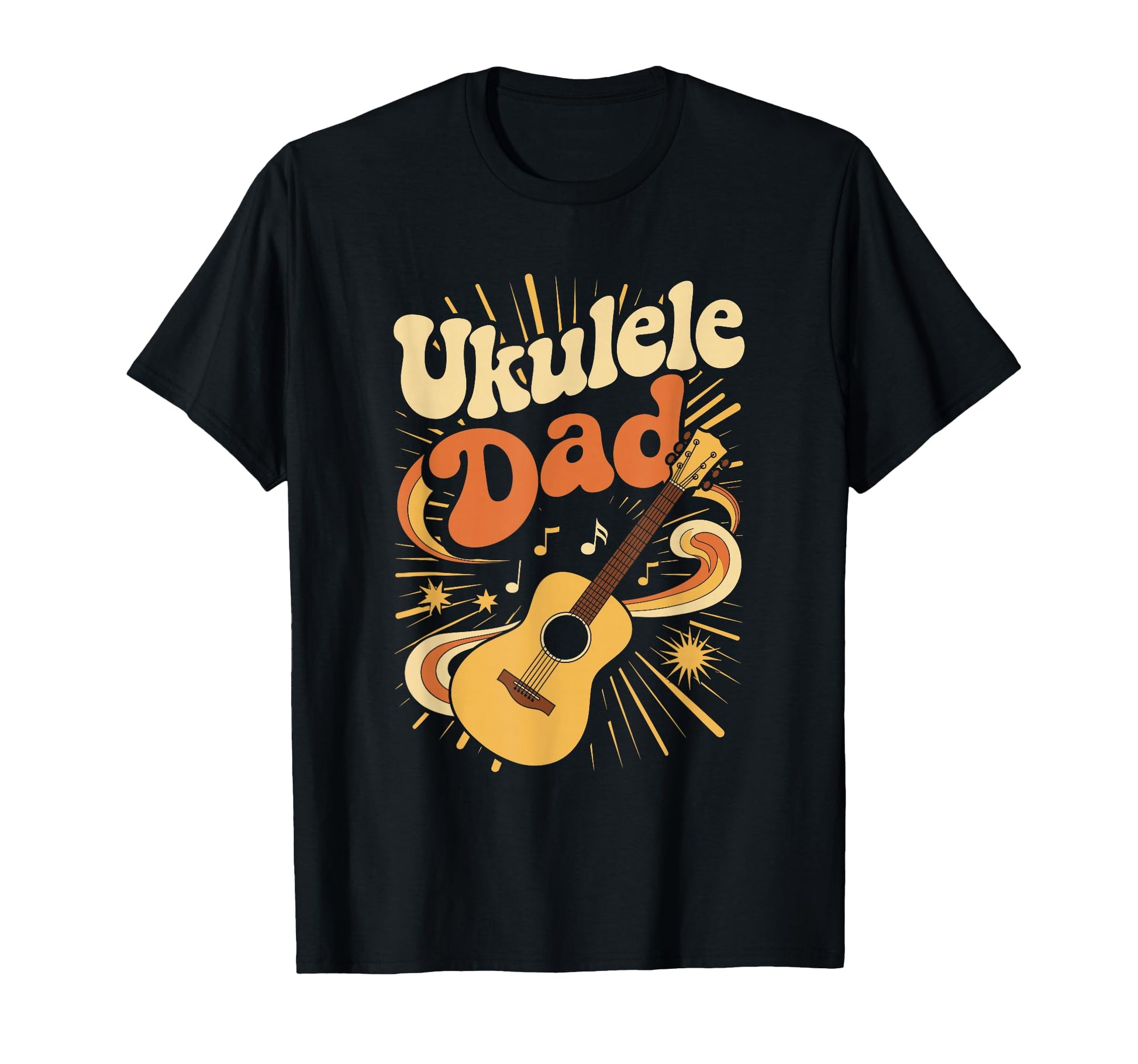 Ukulele Dad Father Day Music Lover T-Shirt - Streetwear Style Unisex - T-Shirt, Sweatshirt, Hoodie