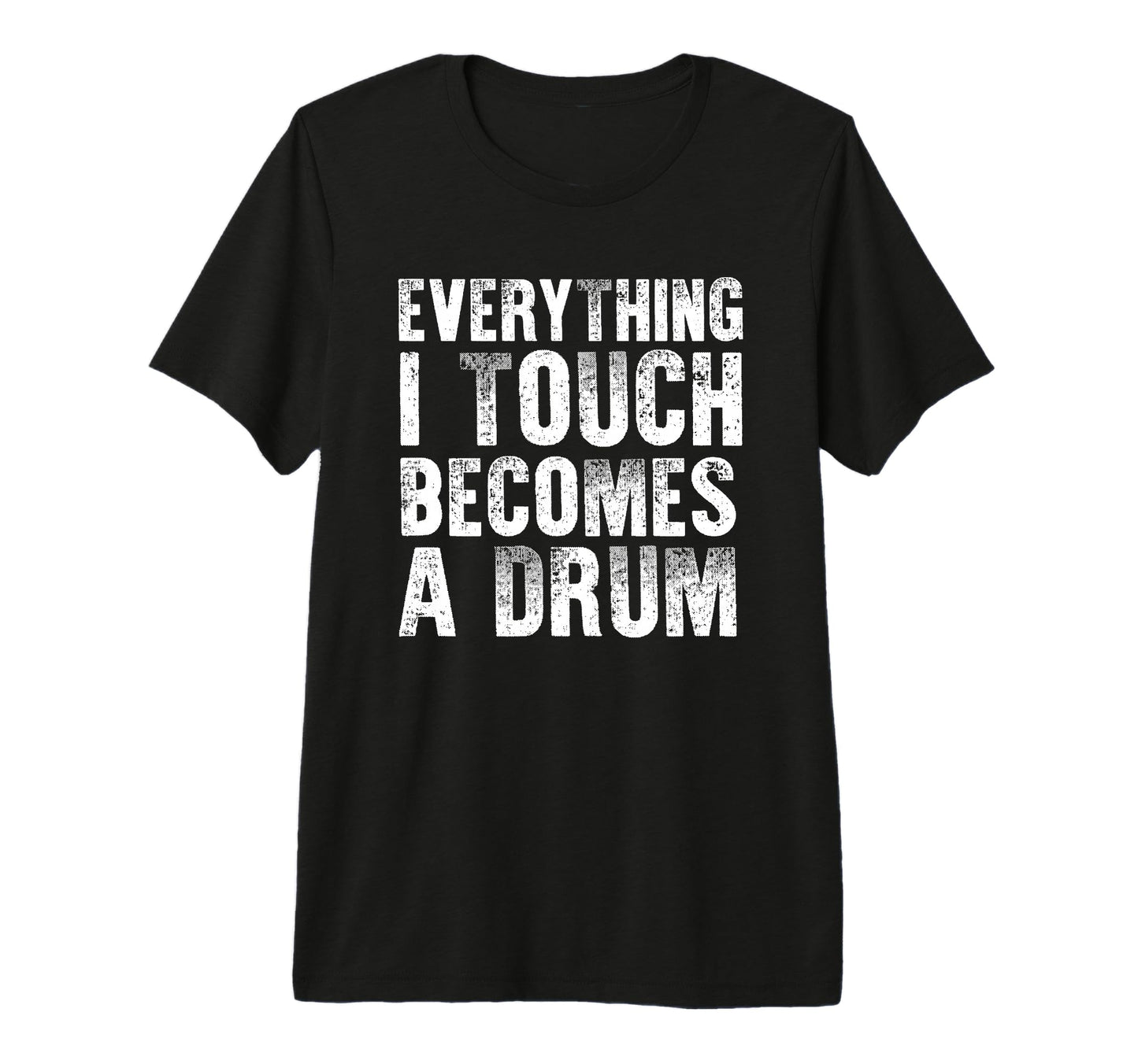 Drummer Musician Drum Player T-Shirt - Custom Art Print for Adults - T-Shirt, Sweatshirt, Hoodie