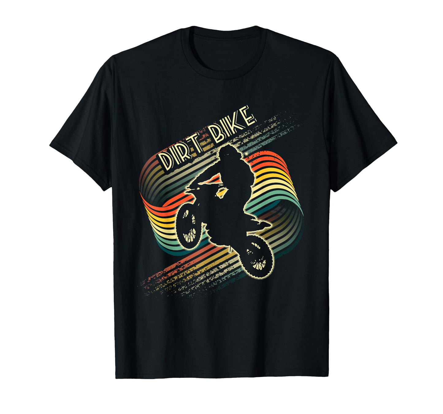 Motocross Dirt Bike Gift Dad T-Shirt - Minimalist Print Men Women - T-Shirt, Sweatshirt, Hoodie