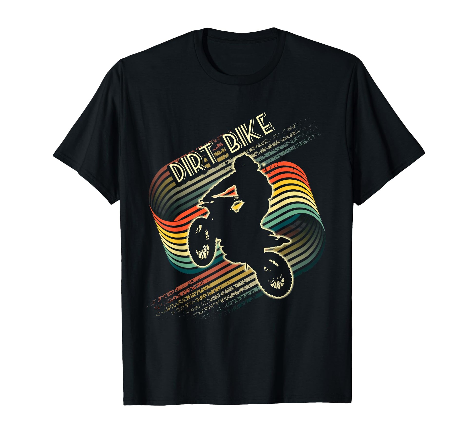 Motocross Dirt Bike Gift Dad T-Shirt - Minimalist Print Men Women - T-Shirt, Sweatshirt, Hoodie