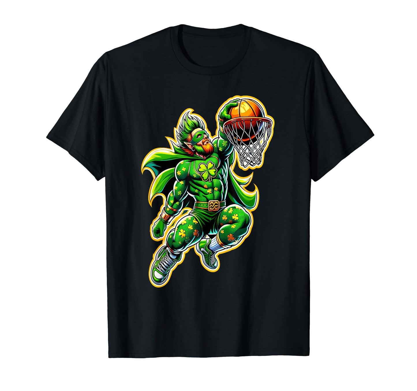 St Patricks Day Irish Super T-Shirt - Custom Art Print Men Women - T-Shirt, Sweatshirt, Hoodie