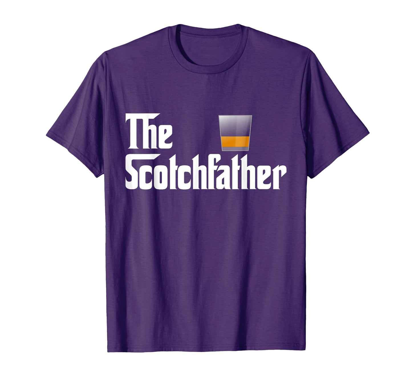 Scotch Father Funny Whiskey Lover T-Shirt - Minimalist Print for Adults - T-Shirt, Sweatshirt, Hoodie