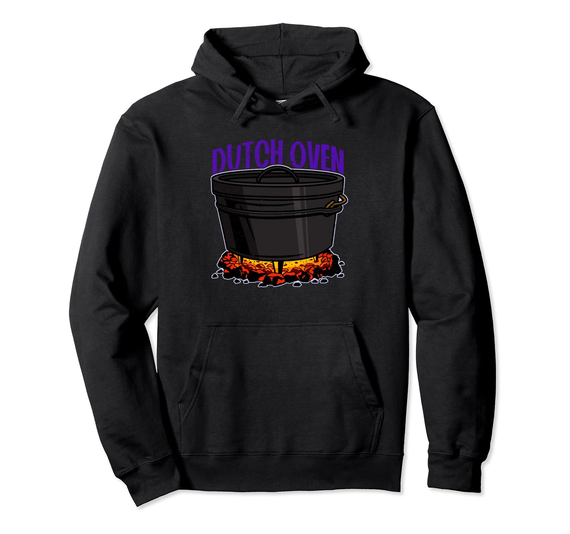 Dutch Oven Cooking Cookware Dad Fathers Day Hoodie - Unique Graphic Unisex - T-Shirt, Sweatshirt, Hoodie