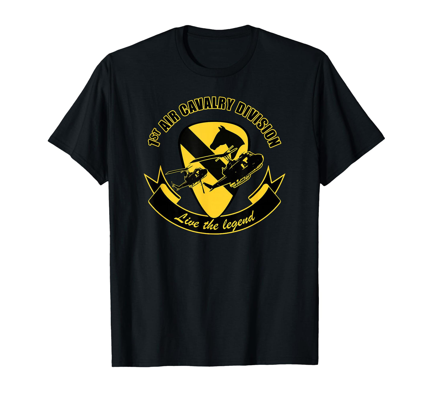1St Air Cavalry Division T-Shirt - Custom Art Print Men Women - T-Shirt, Sweatshirt, Hoodie