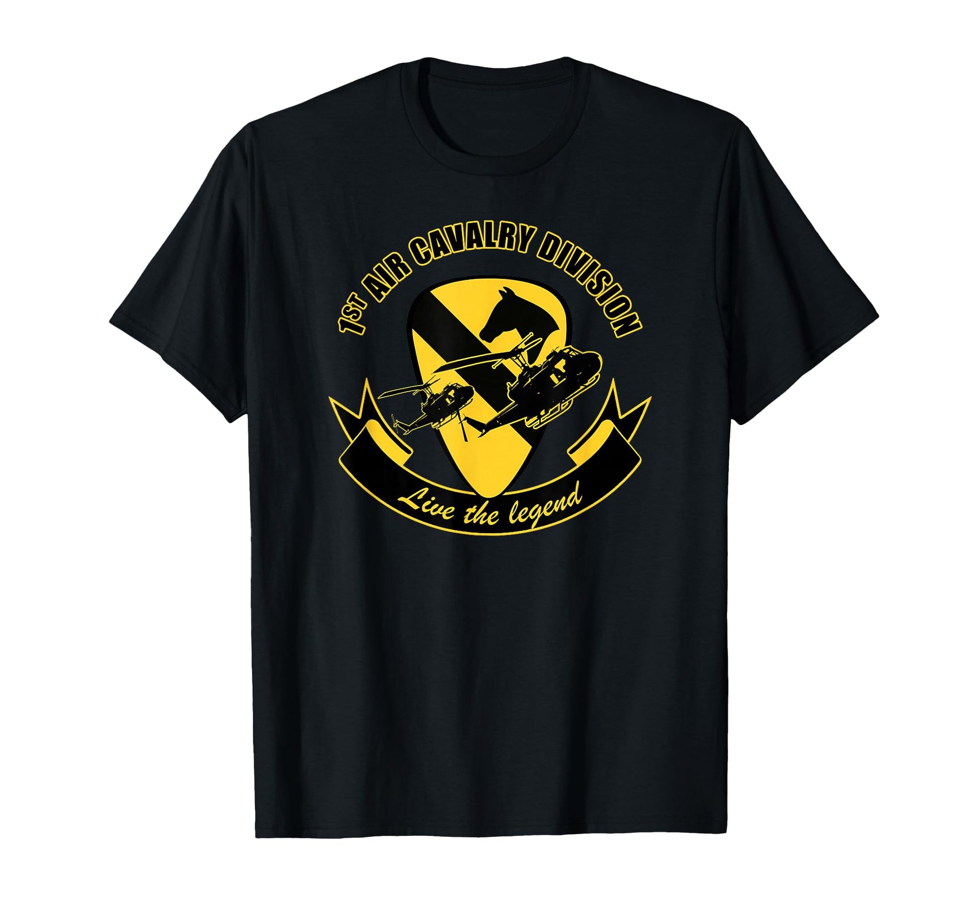 1St Air Cavalry Division T-Shirt - Custom Art Print Men Women - T-Shirt, Sweatshirt, Hoodie