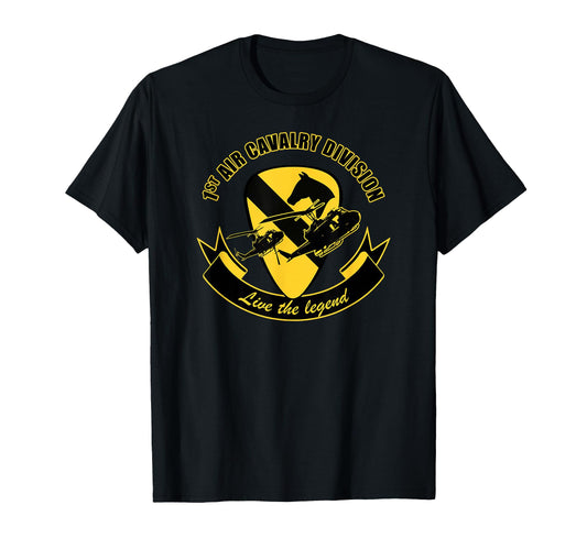 1St Air Cavalry Division T-Shirt - Custom Art Print Men Women - T-Shirt, Sweatshirt, Hoodie