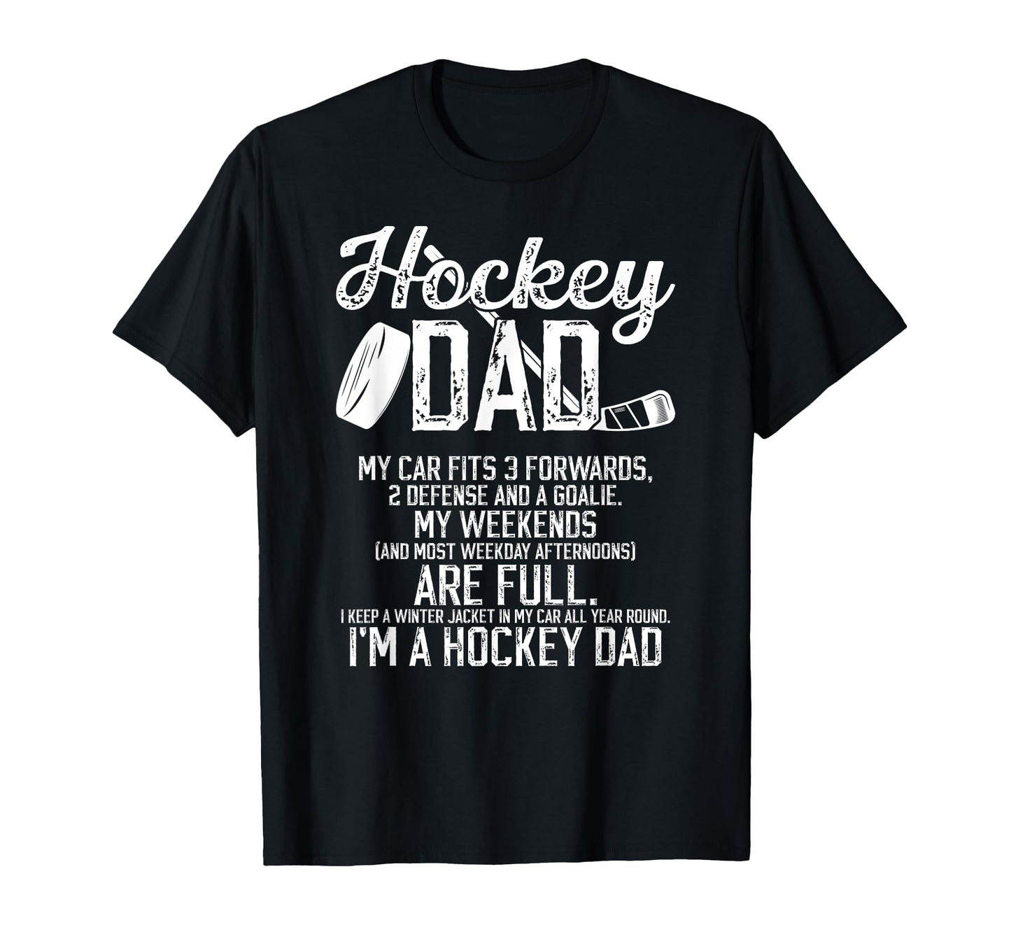 Im Hockey Dad Ice Hockey Player Dad Ice T-Shirt - Trendy Graphic Unisex - T-Shirt, Sweatshirt, Hoodie
