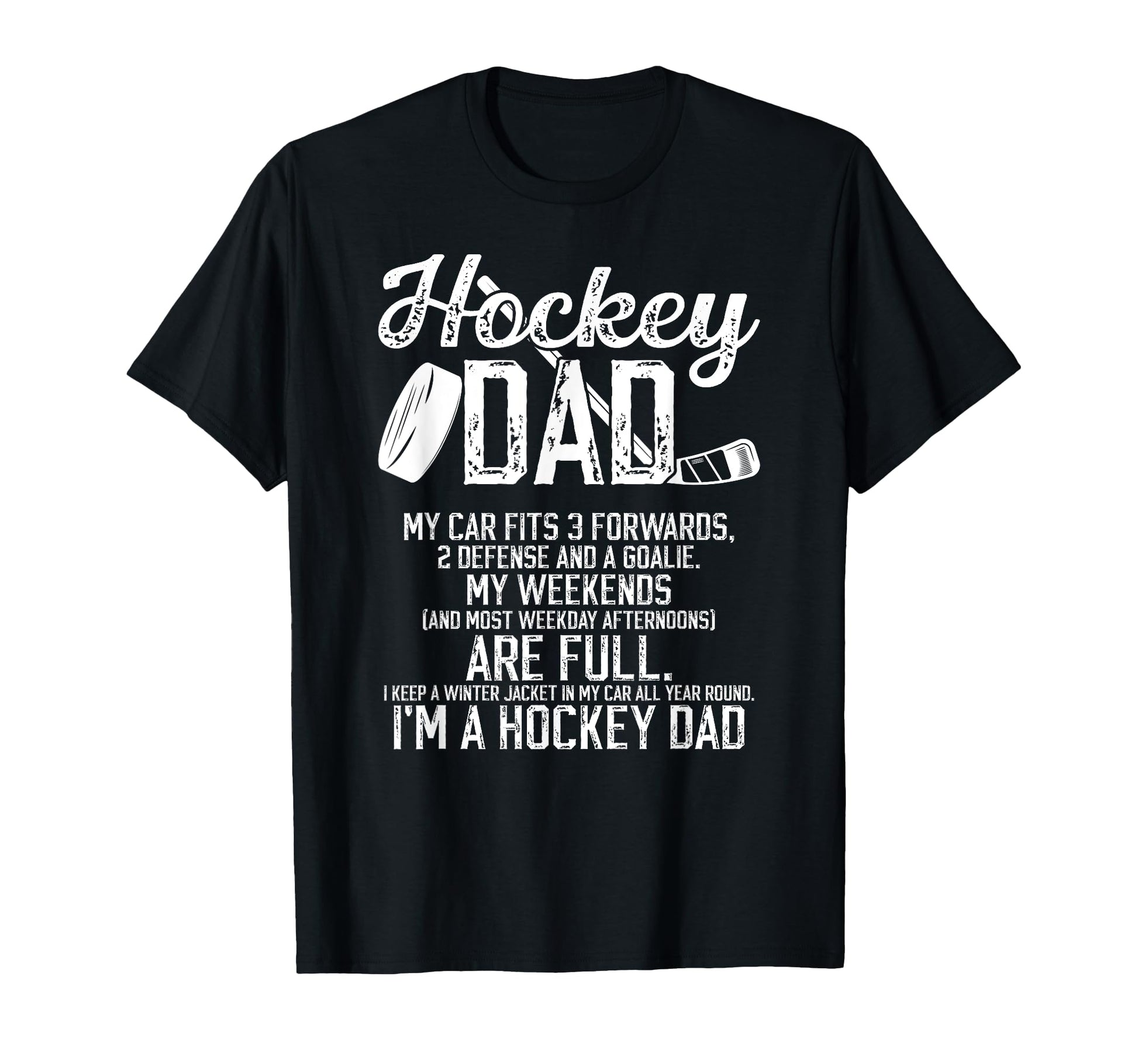 Im Hockey Dad Ice Hockey Player Dad Ice T-Shirt - Trendy Graphic Unisex - T-Shirt, Sweatshirt, Hoodie