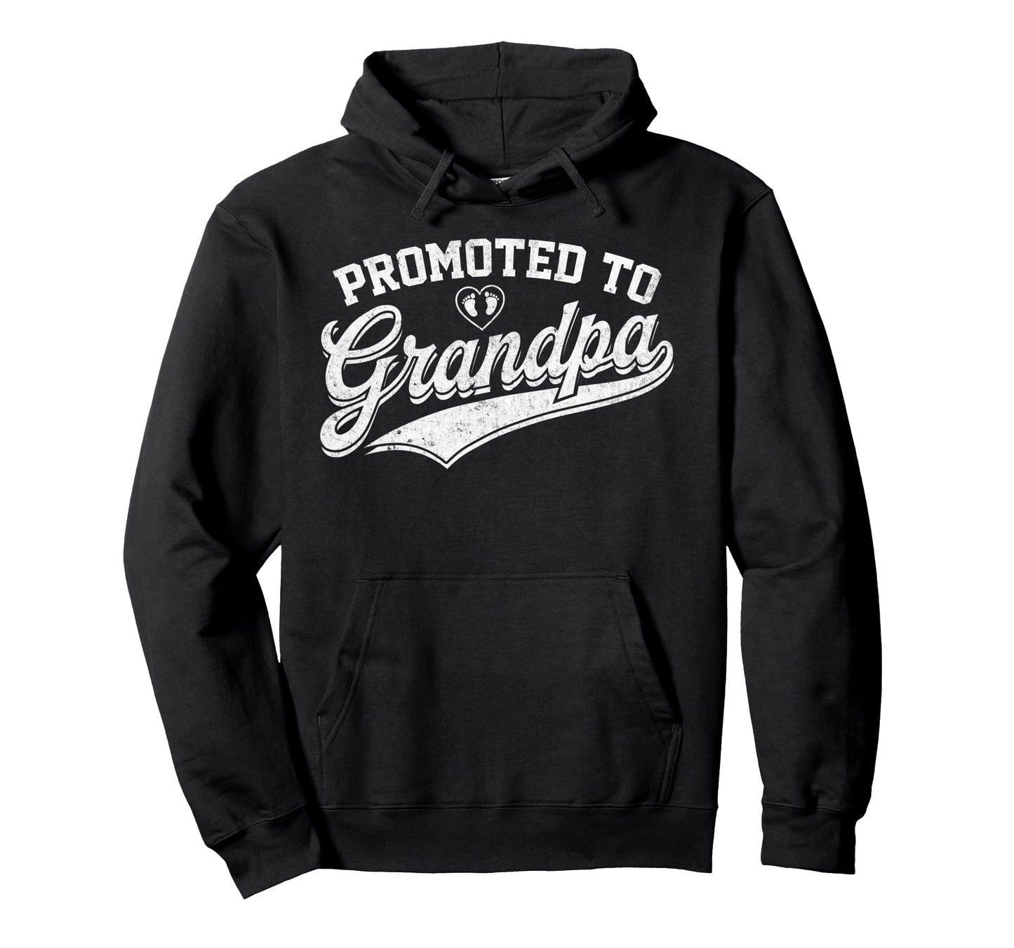 Promoted To Grandpa Grandparents Hoodie - Aesthetic Graphic Unisex - T-Shirt, Sweatshirt, Hoodie