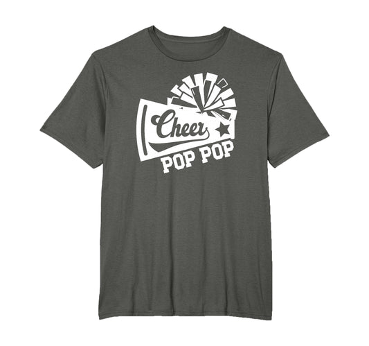 Cheer Pop Pop Cheerleader Pop Pop T-Shirt - Novelty Apparel Men Women - T-Shirt, Sweatshirt, Hoodie