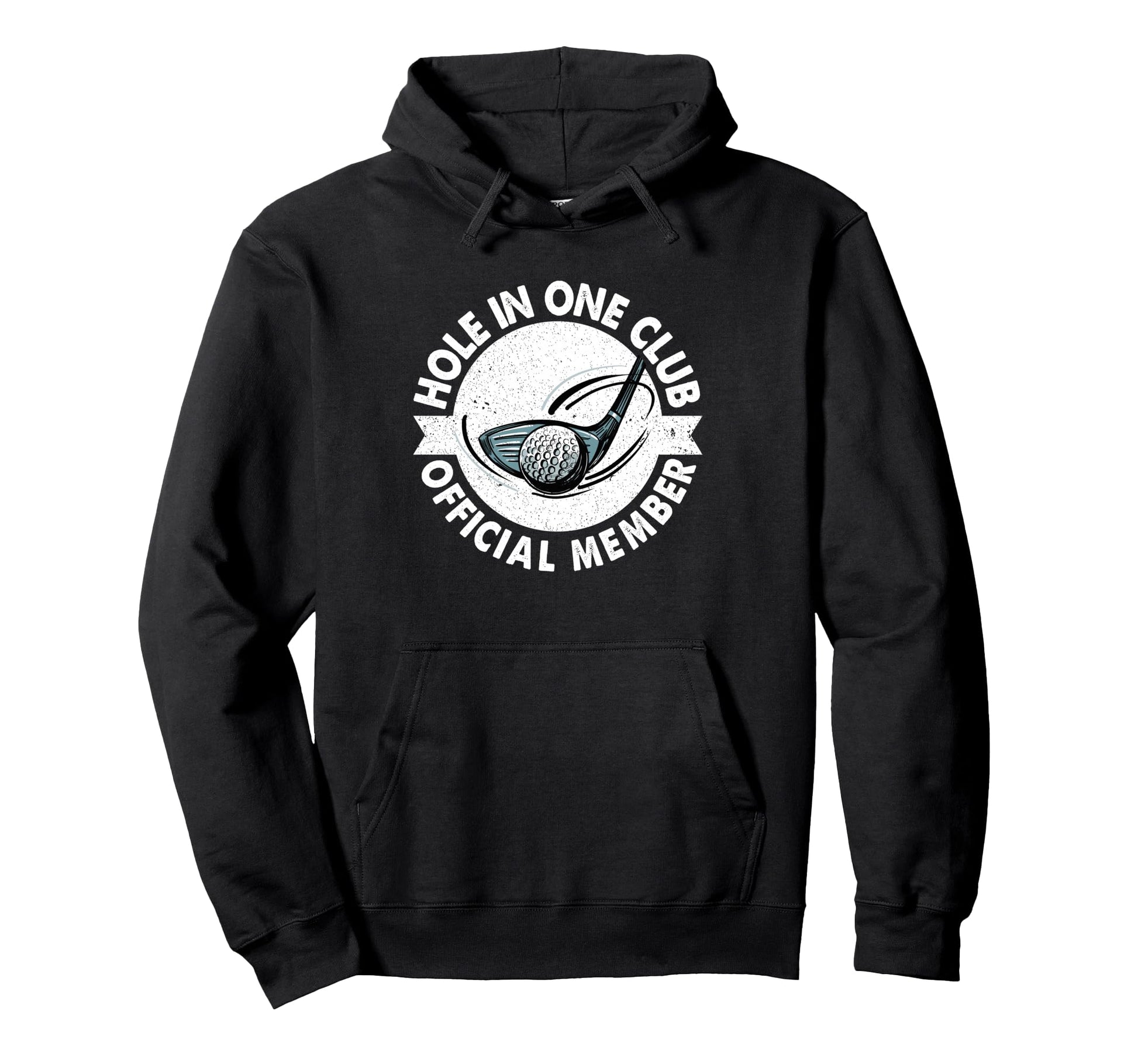 Hole One Member Golfer Golfing Golf Hoodie - Custom Art Print for Adults - T-Shirt, Sweatshirt, Hoodie