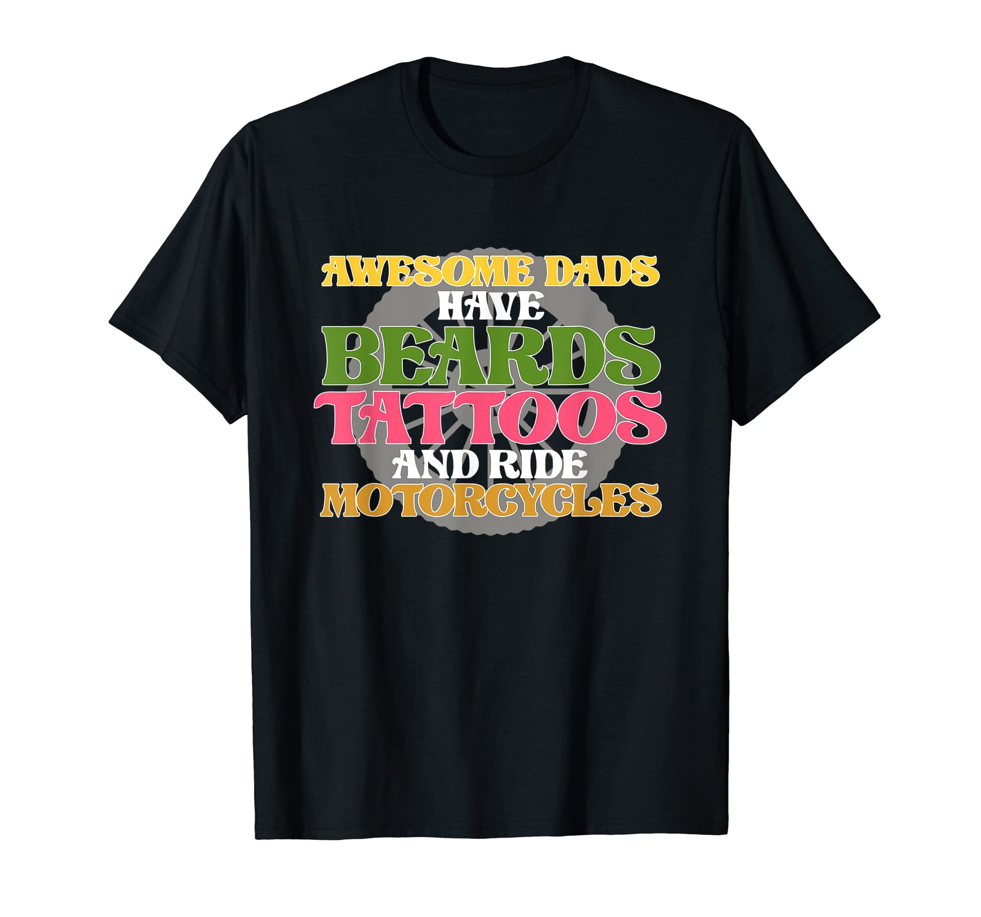 Awesome Motorcycle Dad Biker Bike Ride T-Shirt - Unique Graphic Men Women - T-Shirt, Sweatshirt, Hoodie