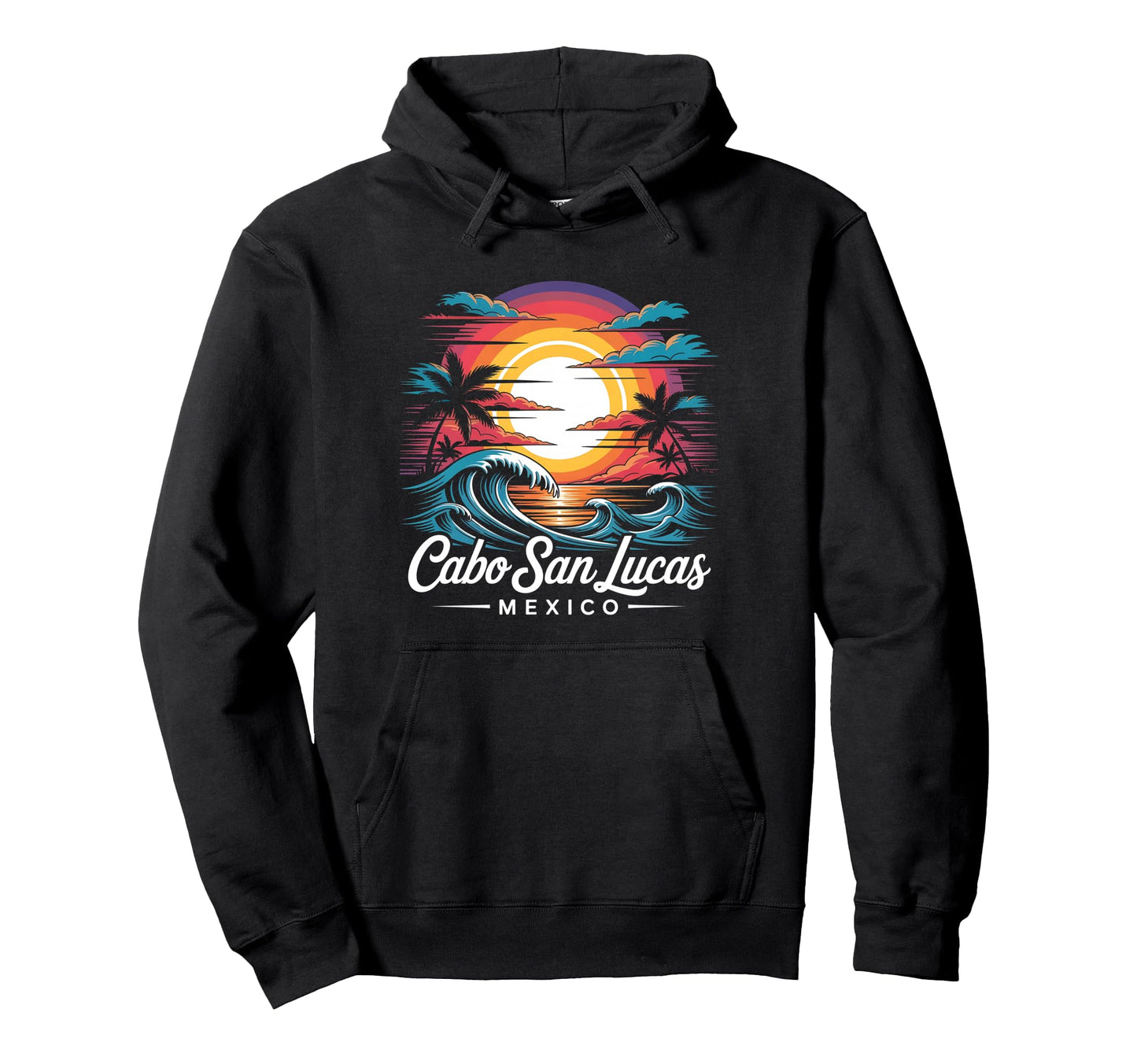 Family Vacation Sunset Mexico Cabo Hoodie - Casual Everyday Wear Unisex - T-Shirt, Sweatshirt, Hoodie