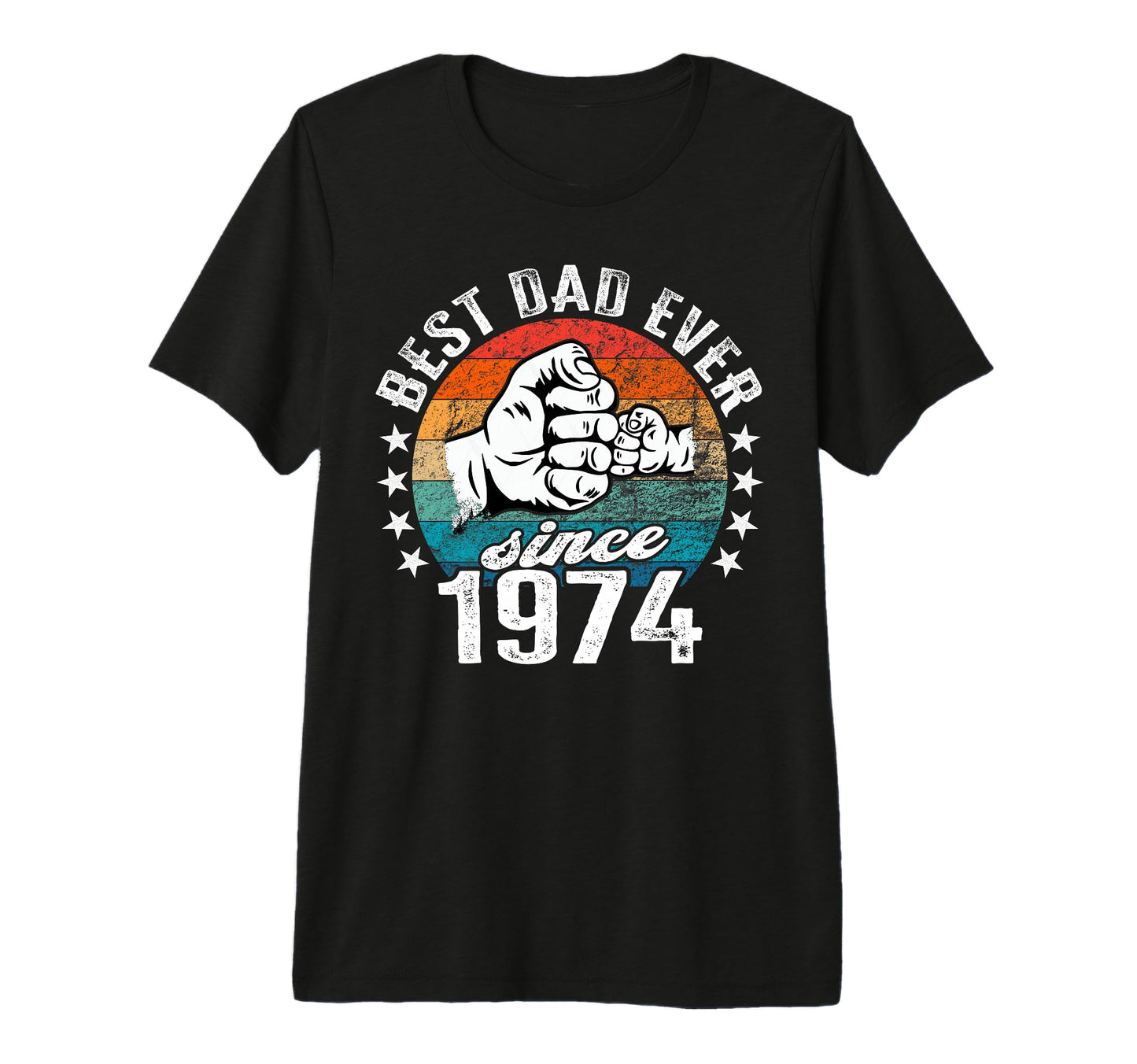 Best Dad World No Joke Best Dad T-Shirt - Custom Art Print for Adults - T-Shirt, Sweatshirt, Hoodie