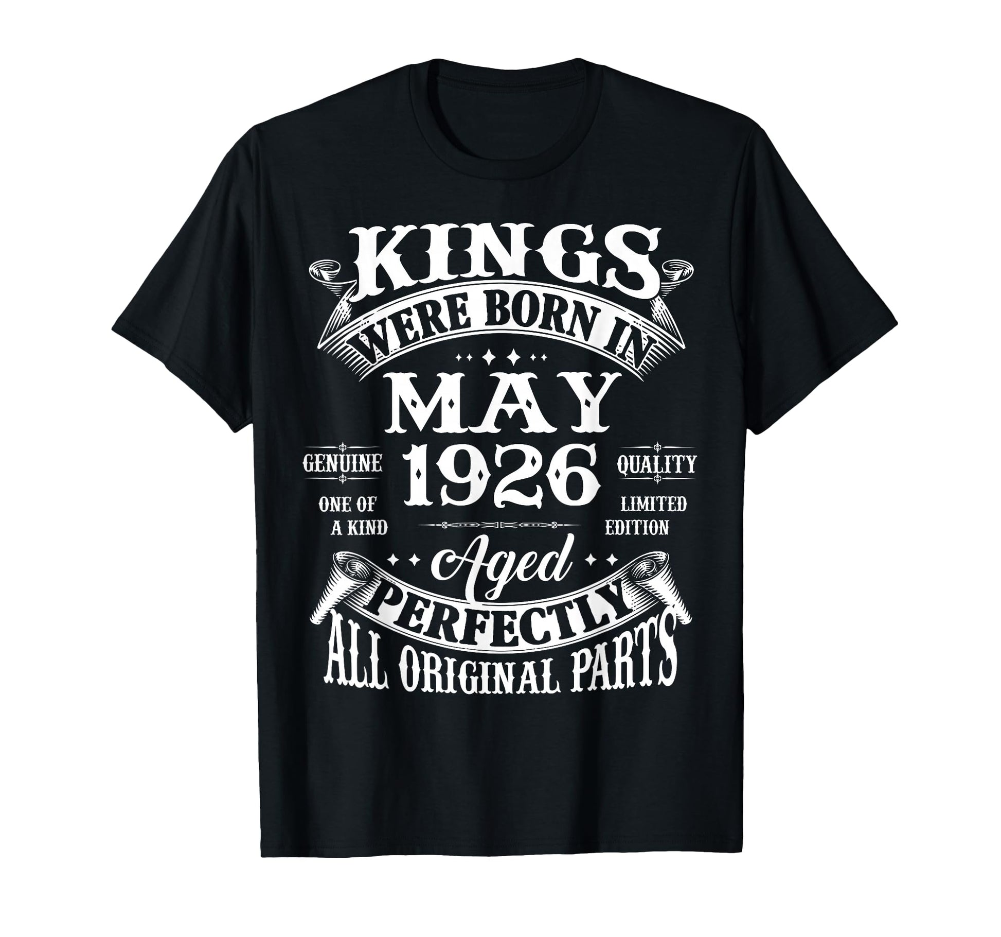 100Th Birthday Gift King Born T-Shirt - Casual Everyday Wear for Adults - T-Shirt, Sweatshirt, Hoodie