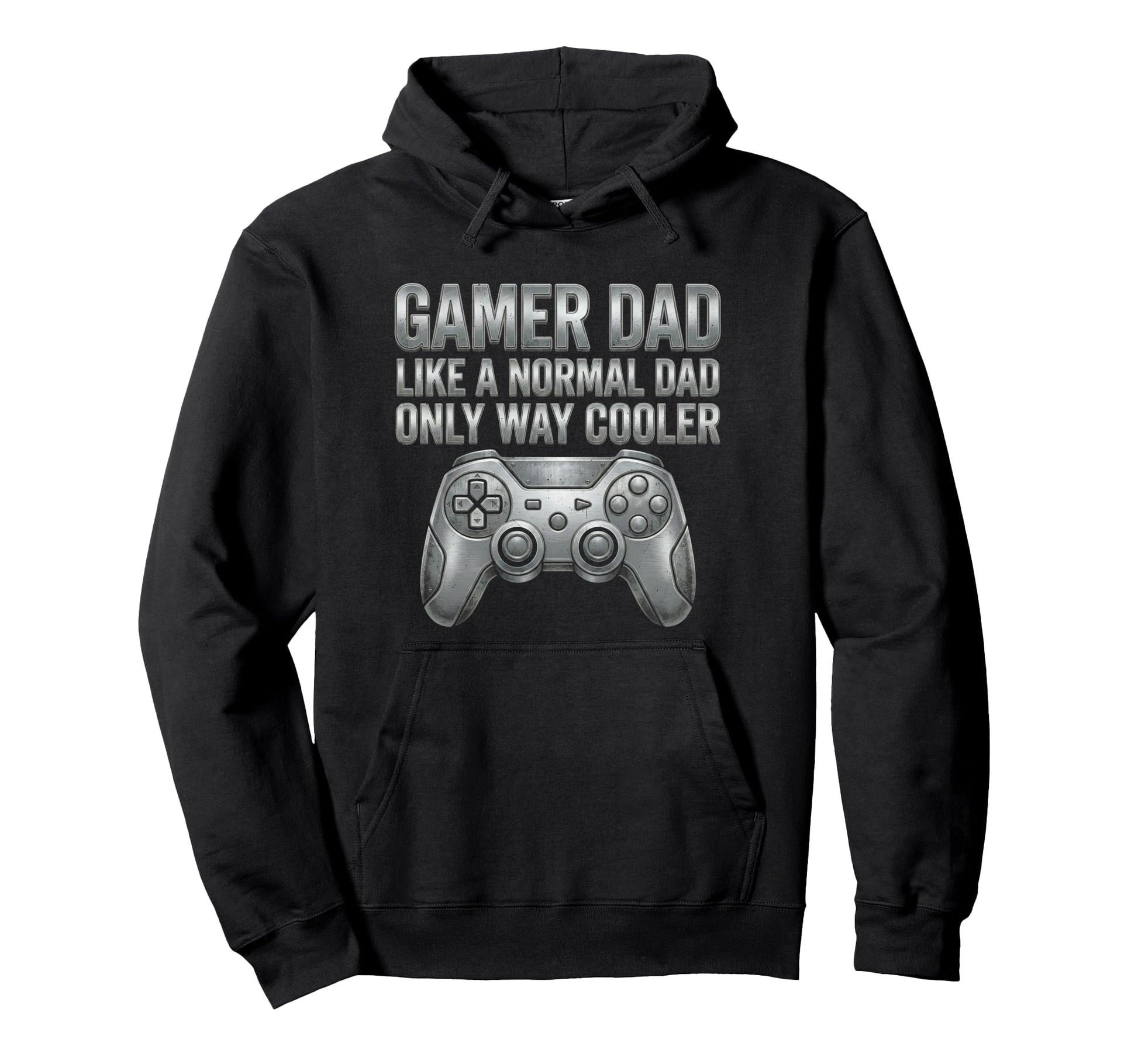Gamer Dad Game Controller Funny Hoodie - Streetwear Style Men Women - T-Shirt, Sweatshirt, Hoodie