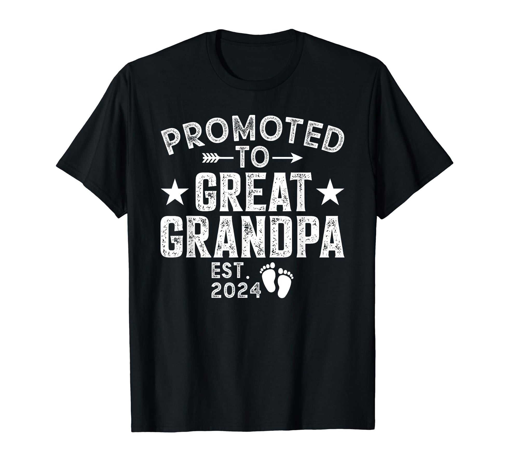 Promoted To Great Grandpa 2024 Soon T-Shirt - Aesthetic Graphic Men Women - T-Shirt, Sweatshirt, Hoodie
