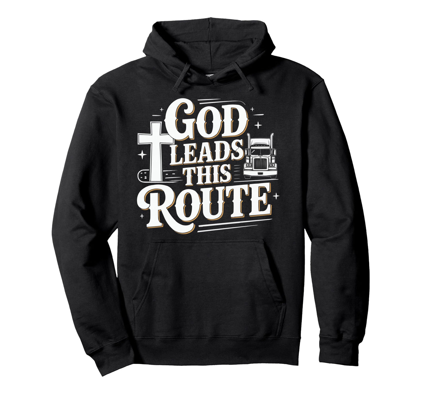 Christian Truck Driver Trucker Hoodie - Unique Graphic for Adults - T-Shirt, Sweatshirt, Hoodie