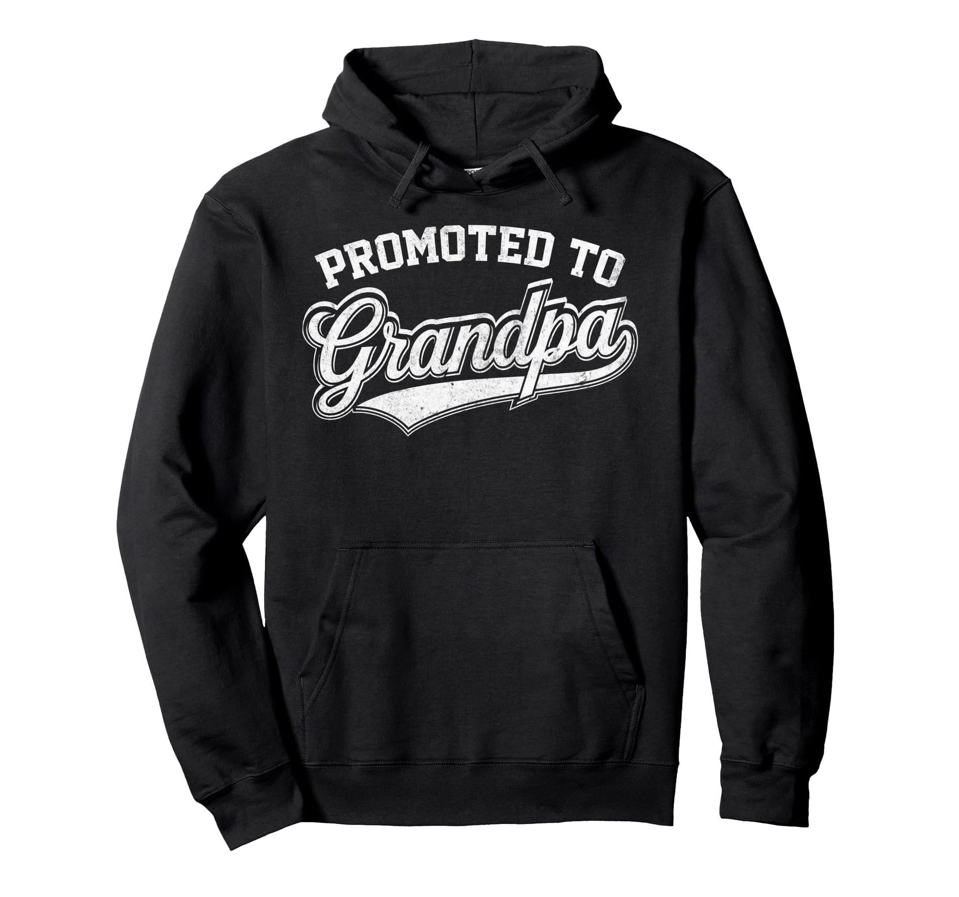 Promoted To Grandpa Grandparents Hoodie - Custom Art Print Men Women - T-Shirt, Sweatshirt, Hoodie