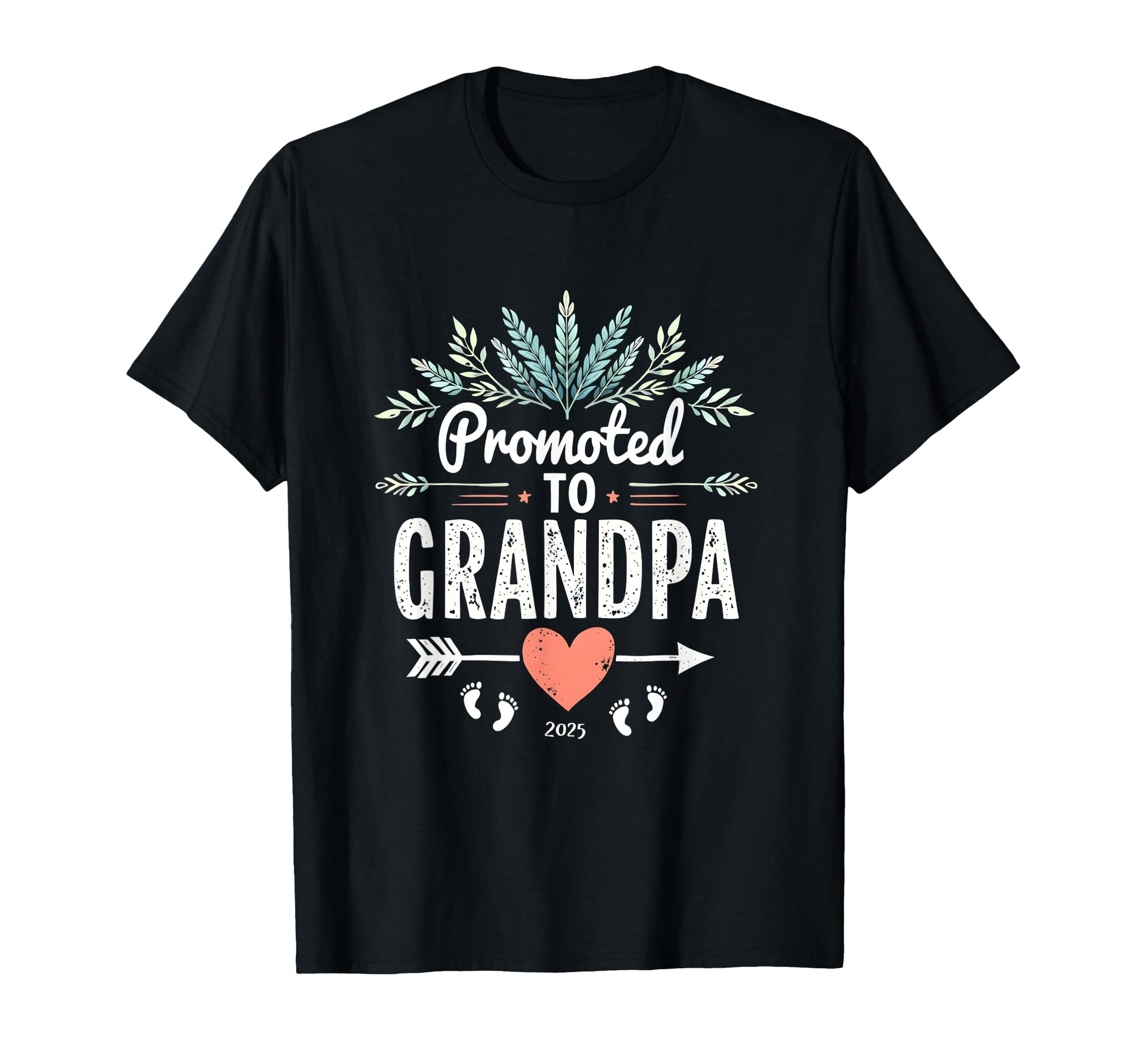Family Joy Grandpa Announcement 2025 Hoodie - Graphic Print for Adults - T-Shirt, Sweatshirt, Hoodie