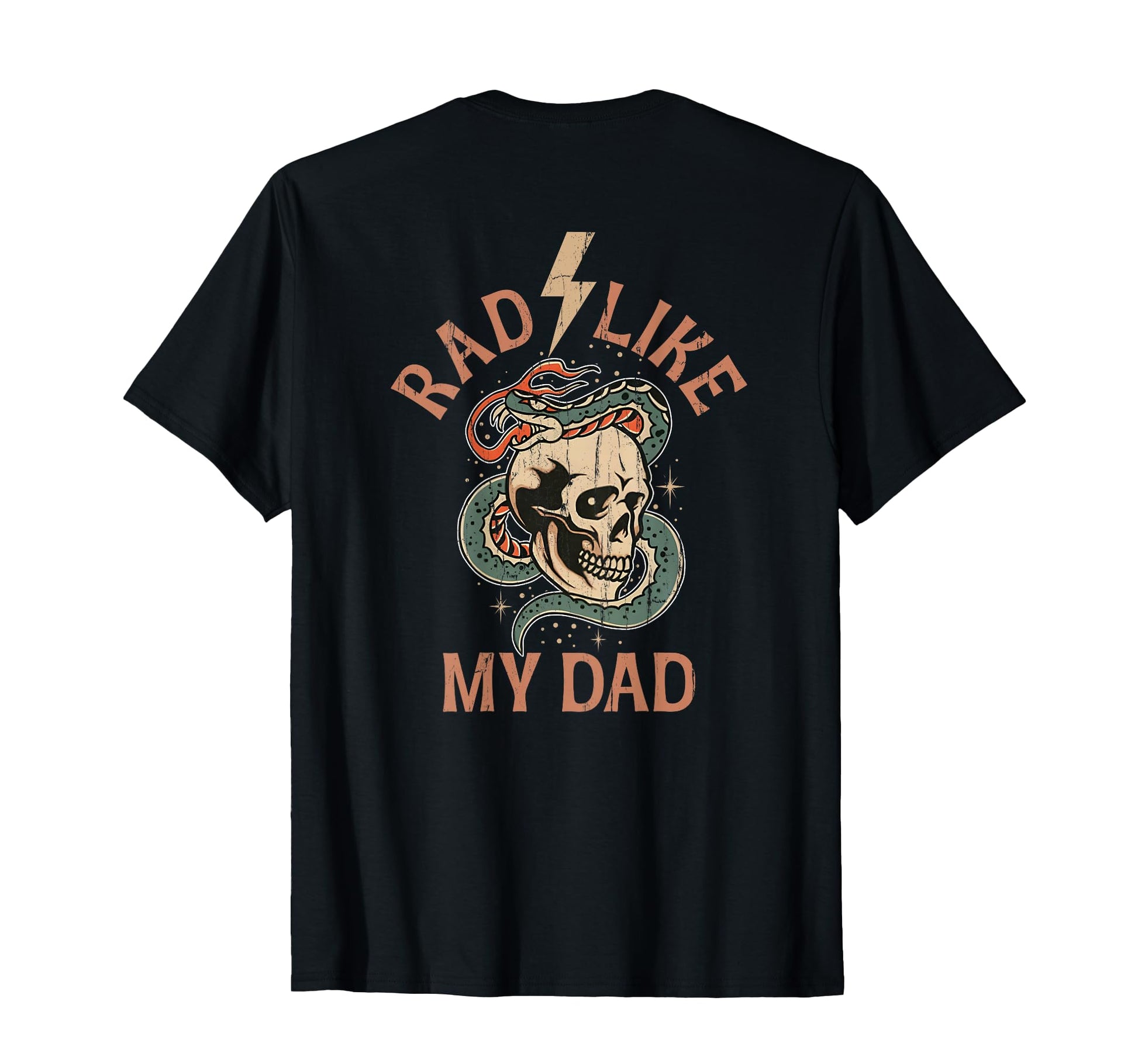 Rad Like My Dad Funny I Love My Dad T-Shirt - Minimalist Print for Adults - T-Shirt, Sweatshirt, Hoodie