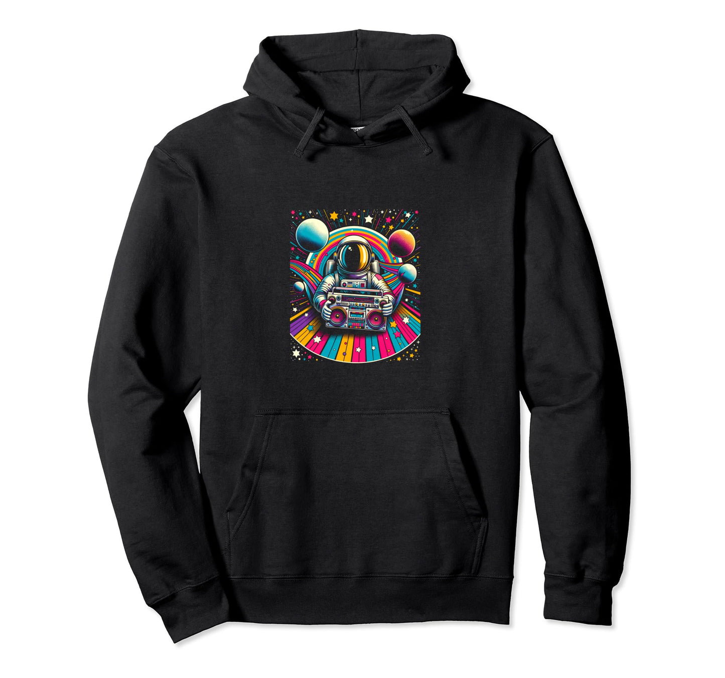 Pop Art Astronaut S 6Xl Hoodie - Novelty Apparel Men Women - T-Shirt, Sweatshirt, Hoodie