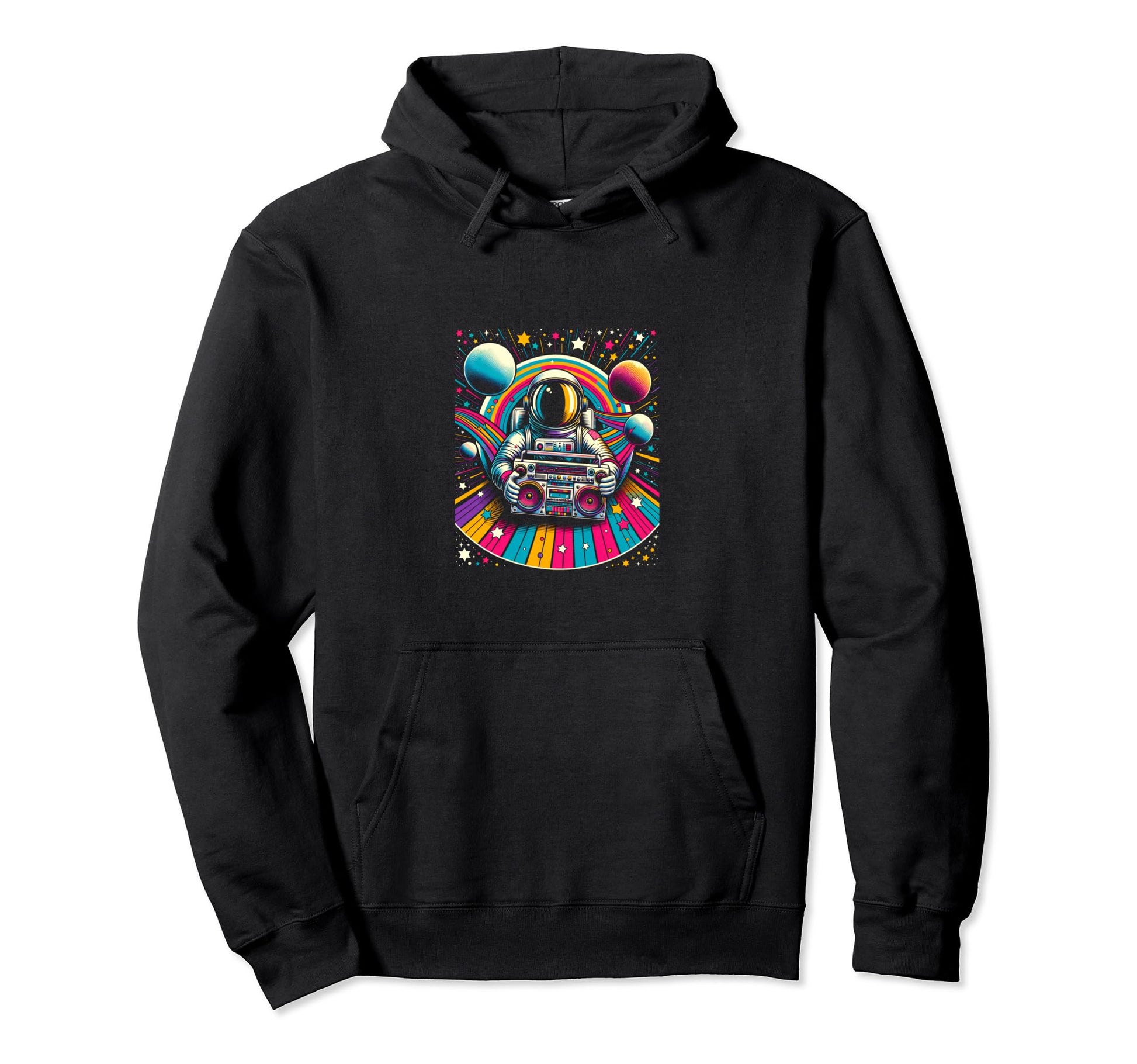 Pop Art Astronaut S 6Xl Hoodie - Novelty Apparel Men Women - T-Shirt, Sweatshirt, Hoodie
