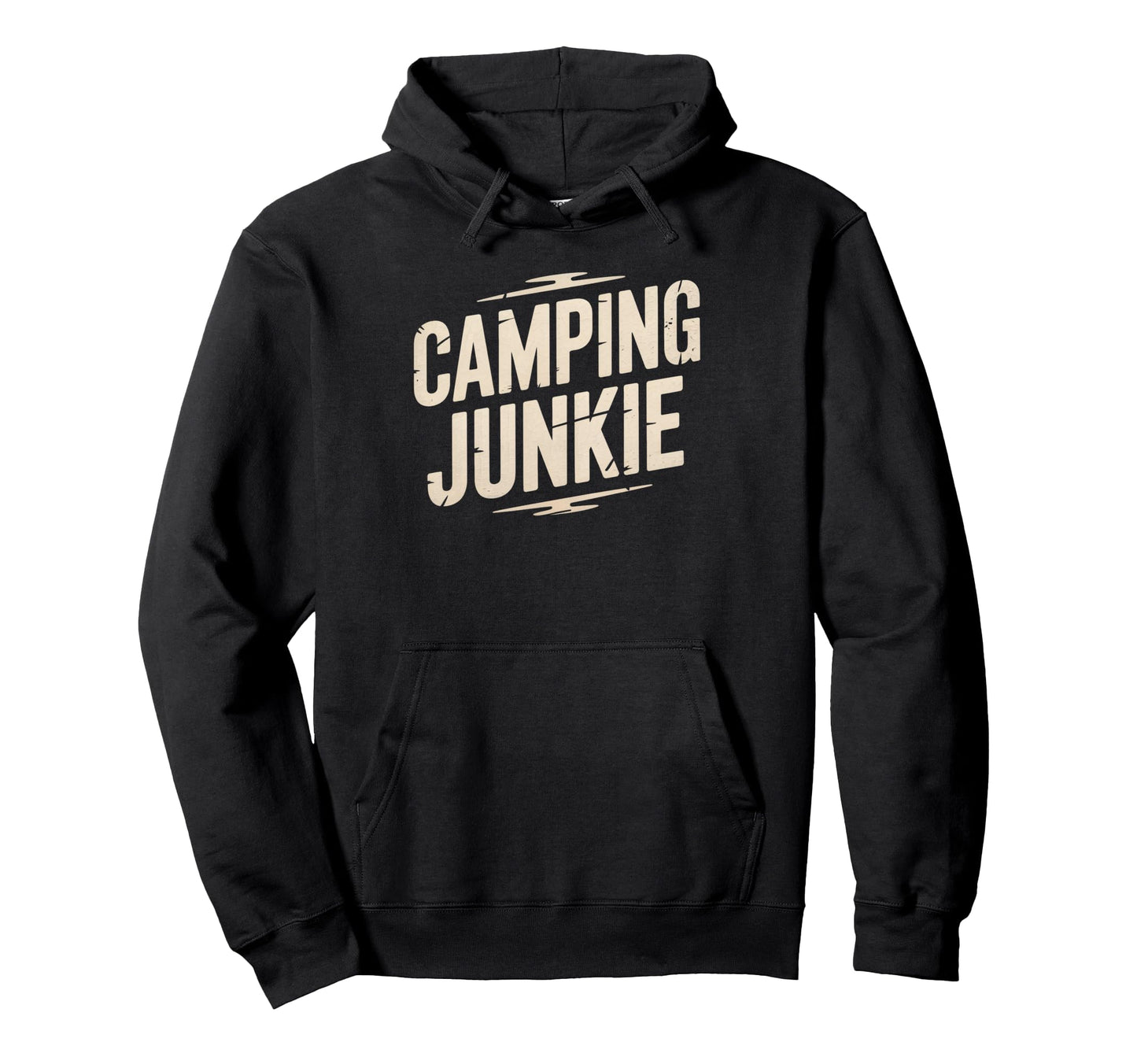 Funny Camping Junkie Outdoor Hoodie - Casual Everyday Wear for Adults - T-Shirt, Sweatshirt, Hoodie