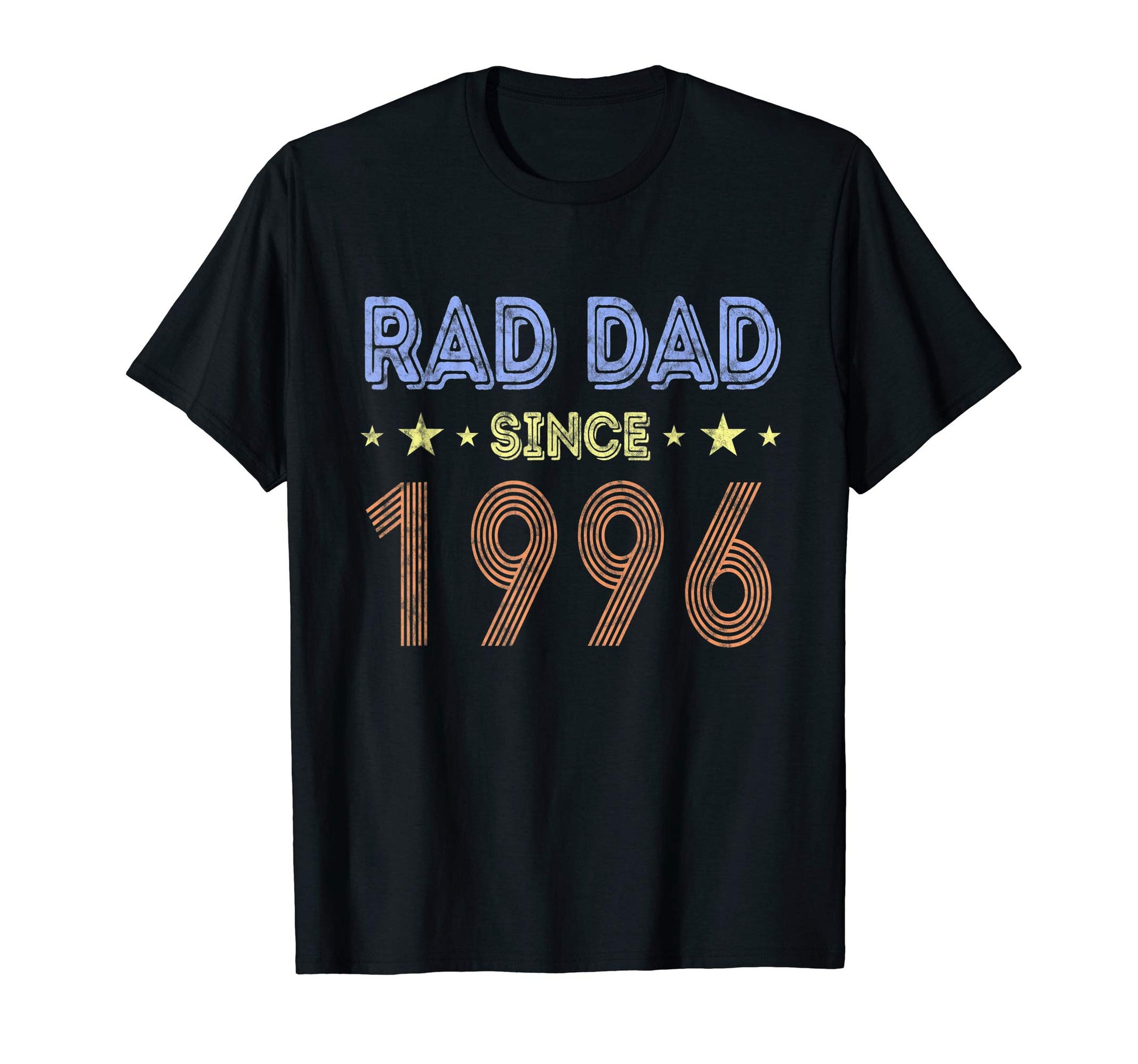 Dad Since 1996 Rad Anniversary T-Shirt - Casual Everyday Wear Men Women - T-Shirt, Sweatshirt, Hoodie