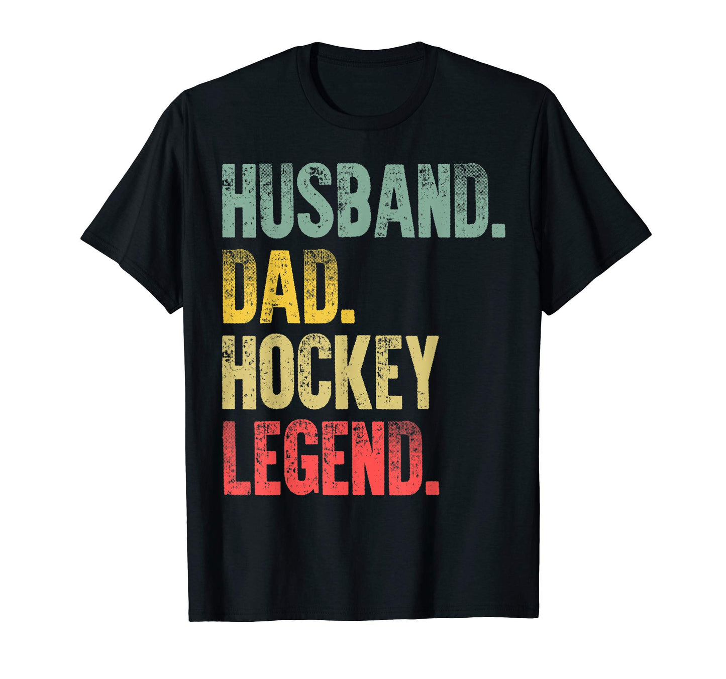 Mens Funny Husband Dad Hockey T-Shirt - Fun Novelty Design for Adults - T-Shirt, Sweatshirt, Hoodie