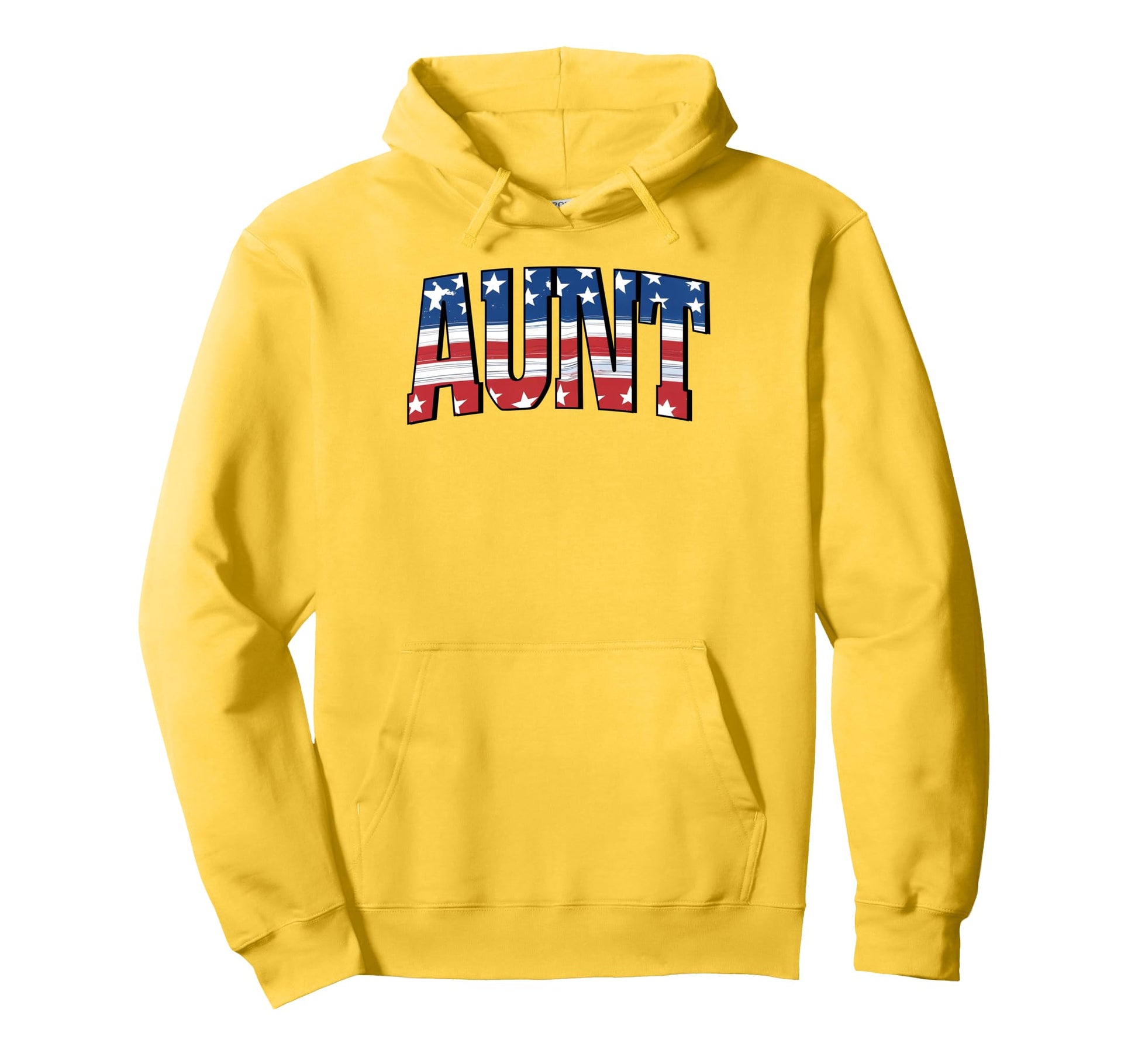 Aunt Red White Blue American 4Th July Us Hoodie - Graphic Print Men Women - T-Shirt, Sweatshirt, Hoodie