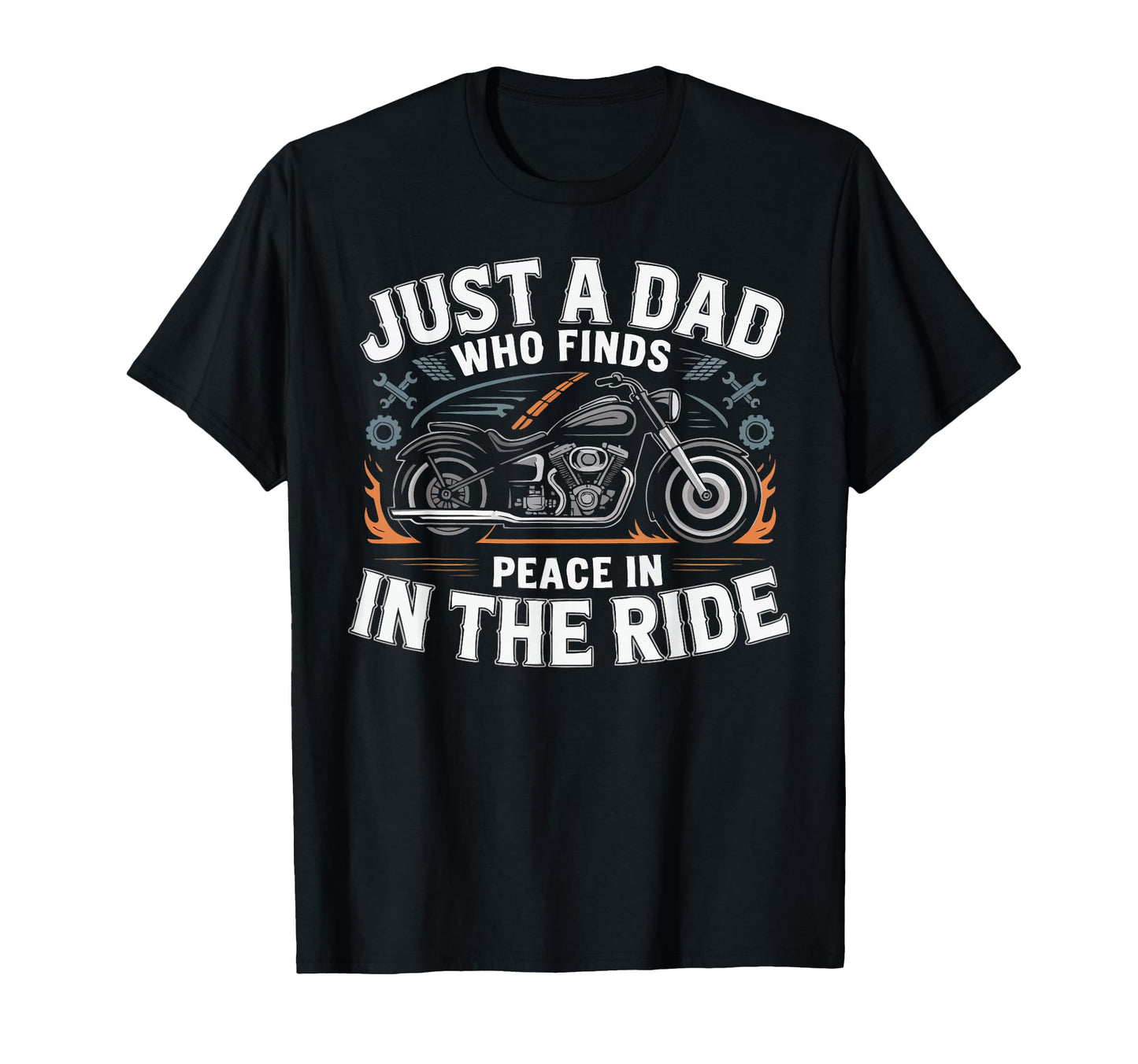 Motorcycle Dad Motorcyle Rider Daddy T-Shirt - Unique Graphic Unisex - T-Shirt, Sweatshirt, Hoodie