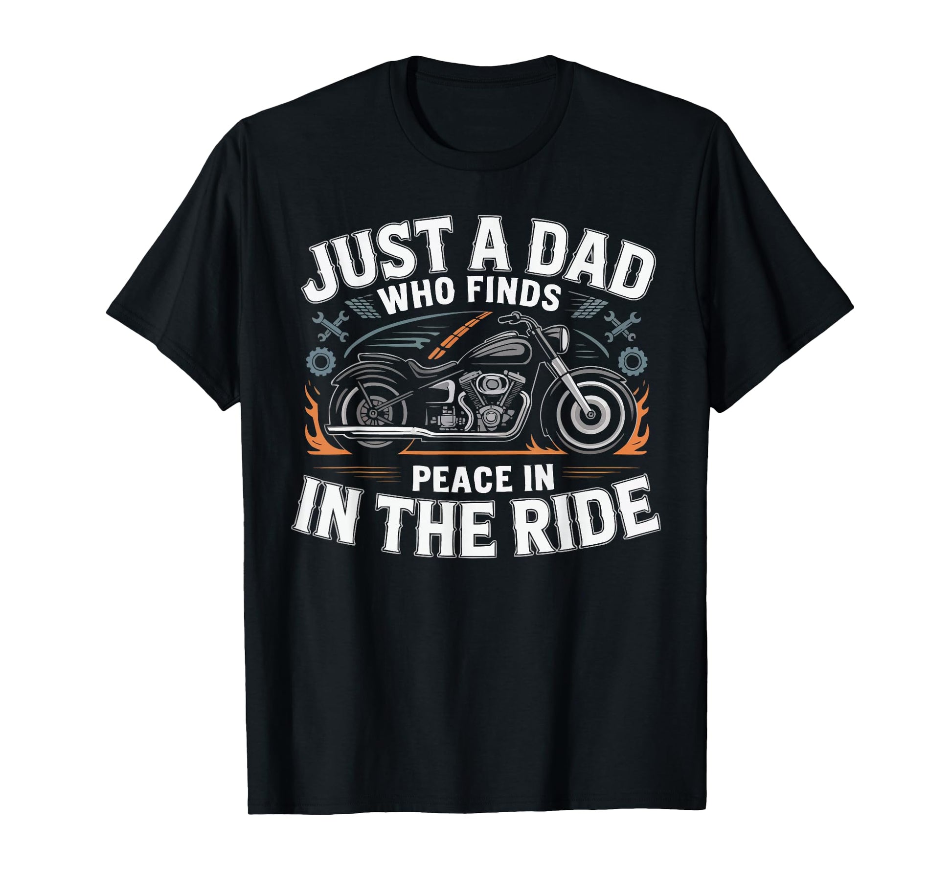 Motorcycle Dad Motorcyle Rider Daddy T-Shirt - Unique Graphic Unisex - T-Shirt, Sweatshirt, Hoodie