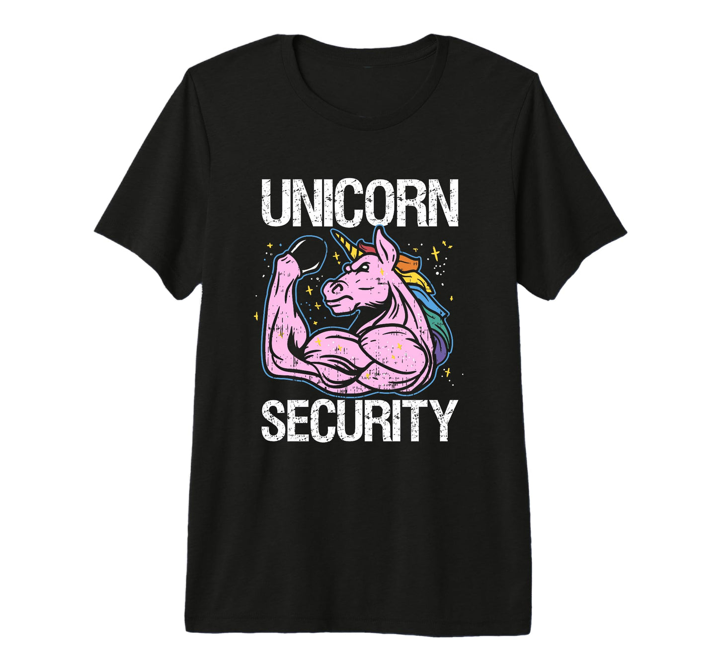 Unicorn Security Funny Costume Police T-Shirt - Trendy Graphic Unisex - T-Shirt, Sweatshirt, Hoodie