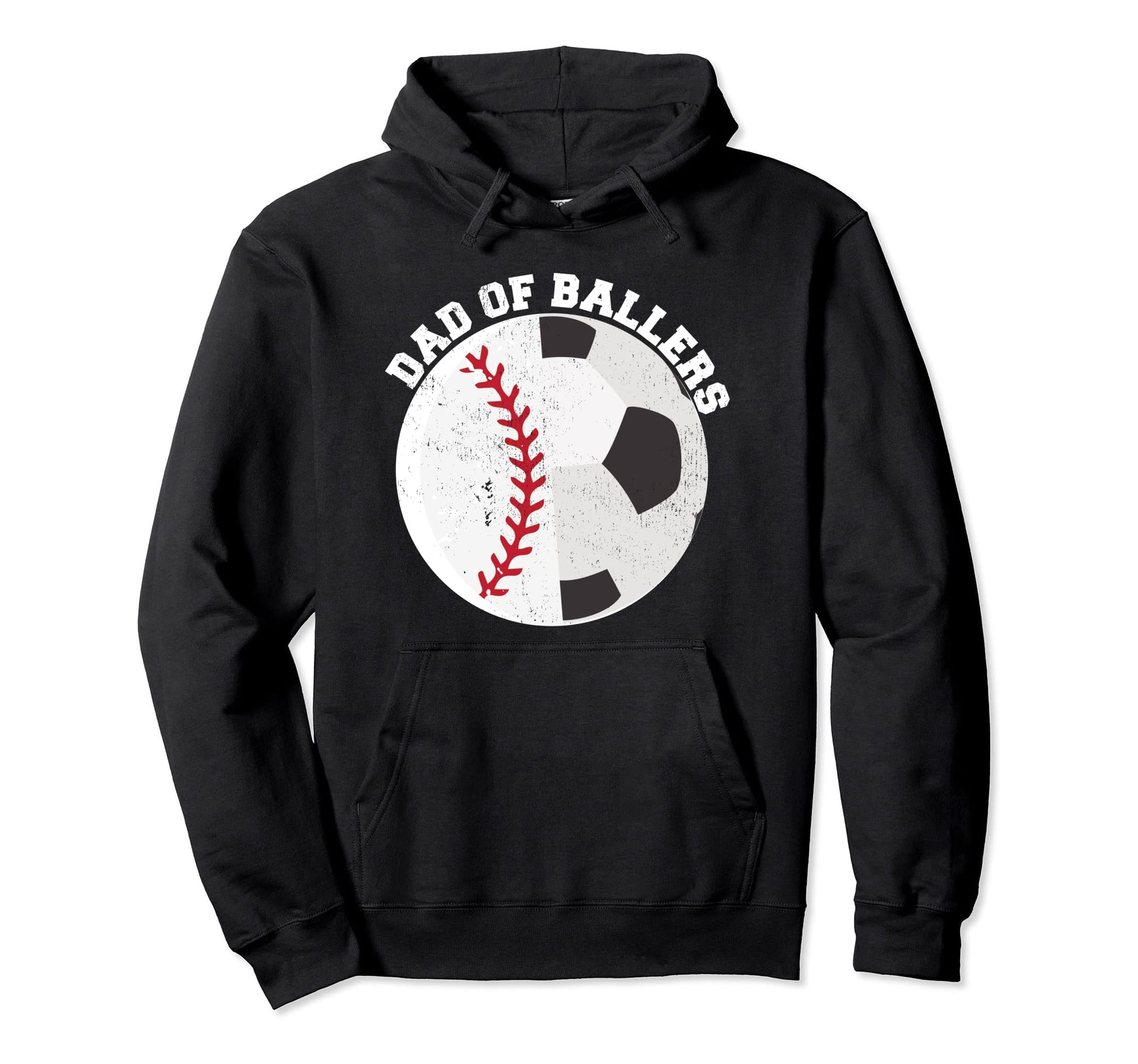 Funny Dad Ballers Father Son Soccer Hoodie - Streetwear Style Unisex - T-Shirt, Sweatshirt, Hoodie