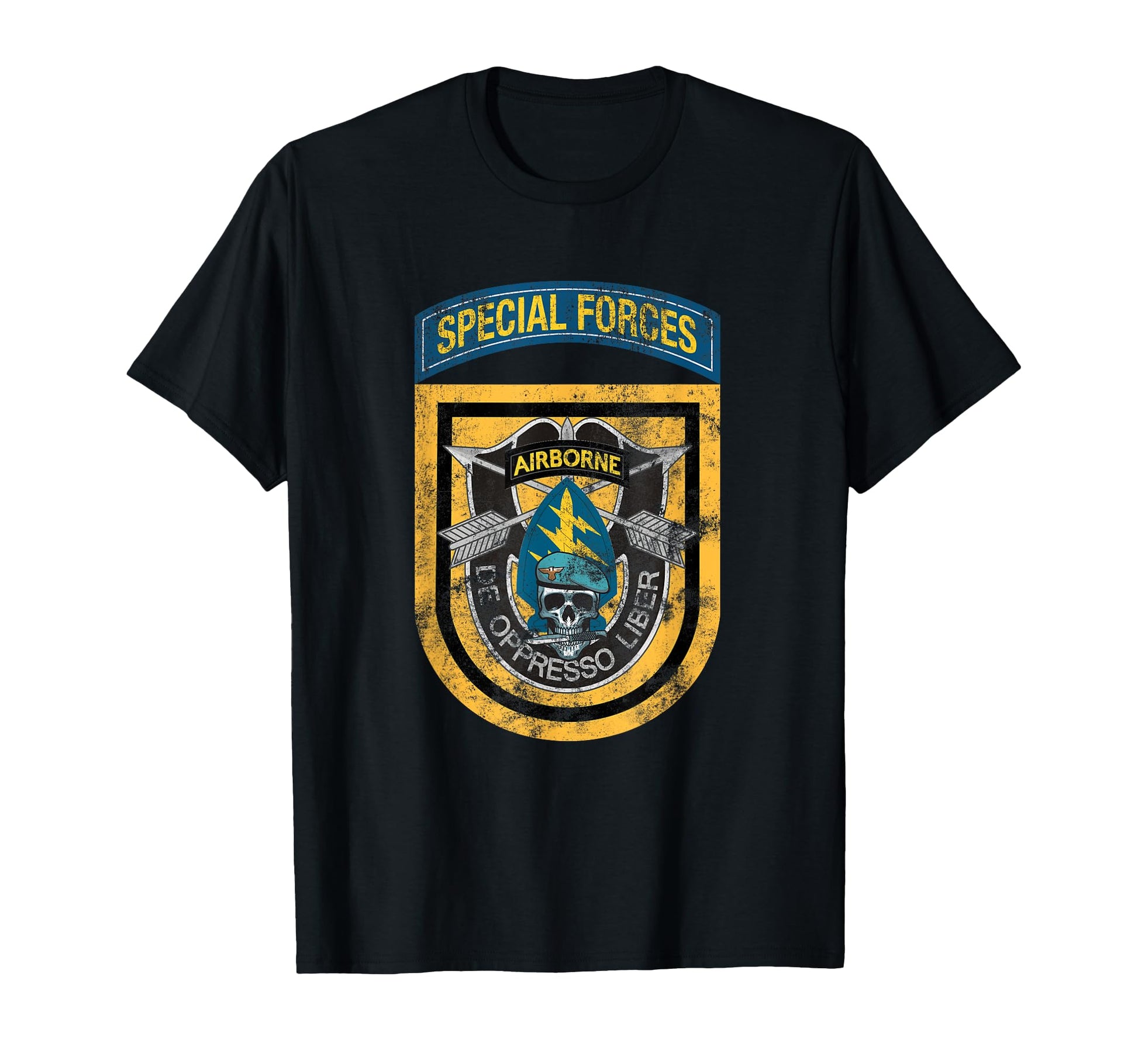 1St Special Forces Veteran Military T-Shirt - Minimalist Print Men Women - T-Shirt, Sweatshirt, Hoodie