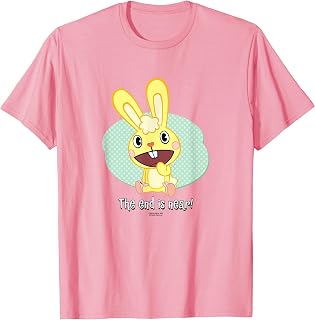 Happy Tree Friends Cuddles The End is Near Bunny Cartoon T-Shirt Unisex T-shirt, Sweatshirt, Hoodie, Long Sleeve Tee - T-Shirt, Sweatshirt, Hoodie