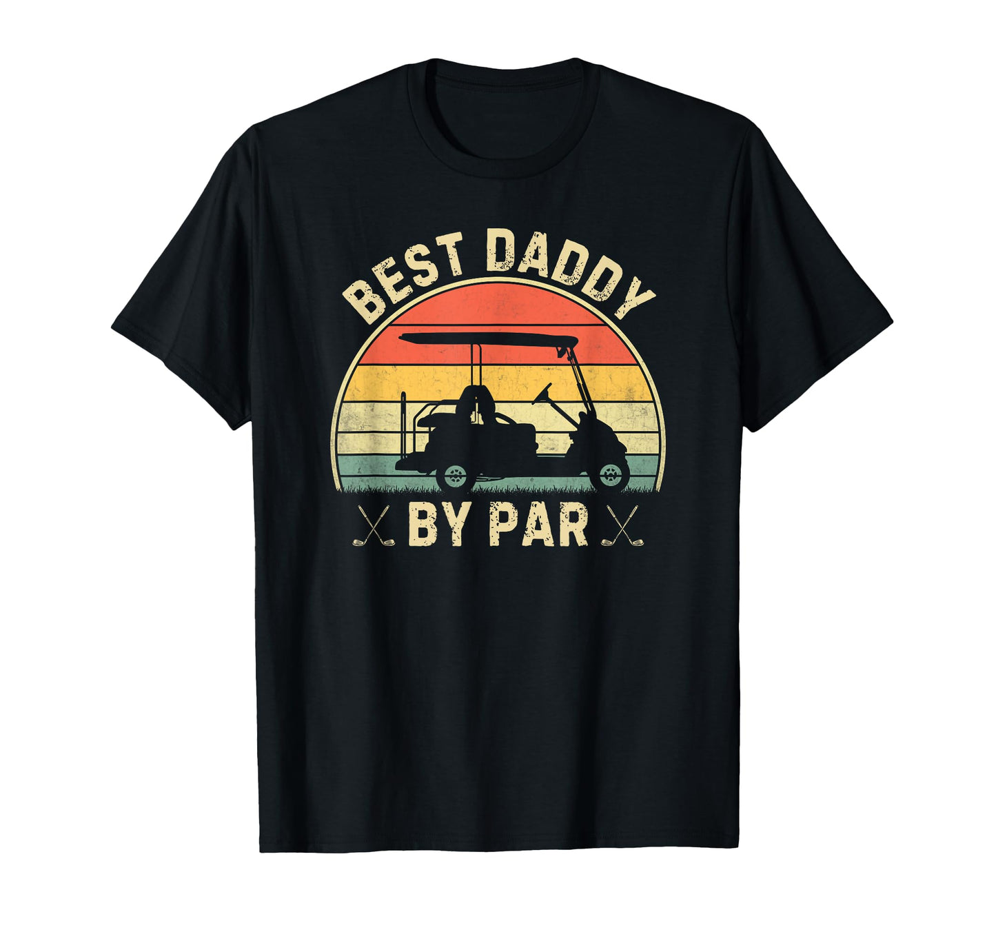 Mens Best Daddy Par Funny Golf T-Shirt - Aesthetic Graphic for Adults - T-Shirt, Sweatshirt, Hoodie