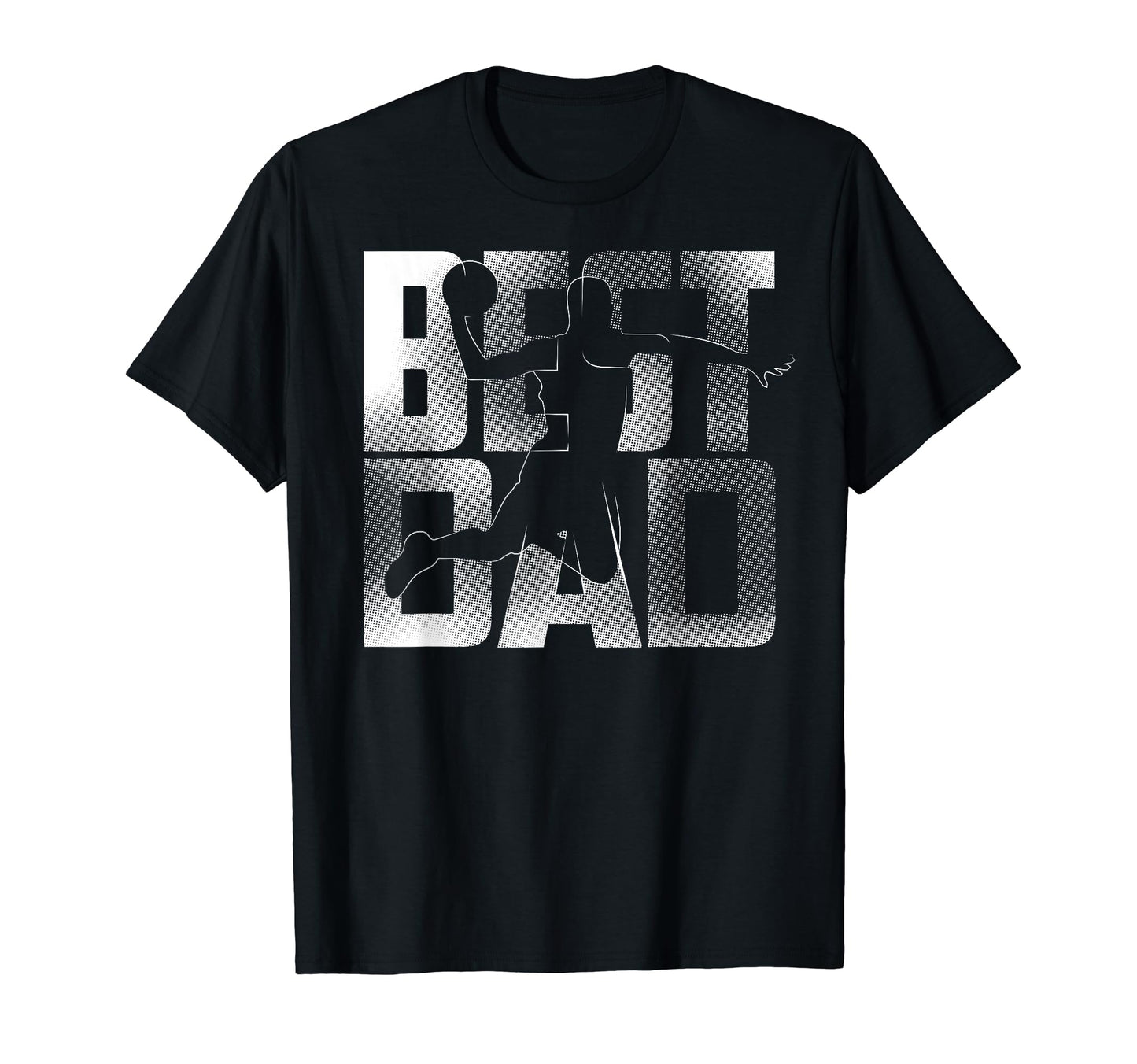 Best Dad Basketball Player T-Shirt - Casual Everyday Wear Men Women - T-Shirt, Sweatshirt, Hoodie