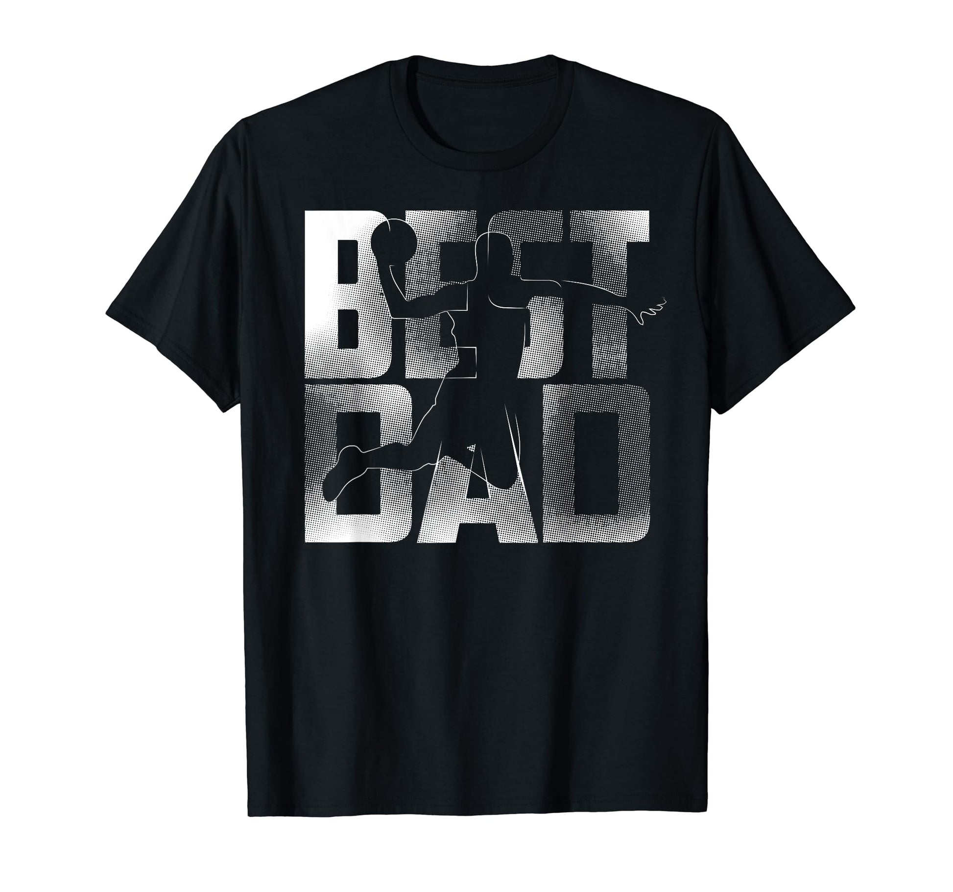 Best Dad Basketball Player T-Shirt - Casual Everyday Wear Men Women - T-Shirt, Sweatshirt, Hoodie